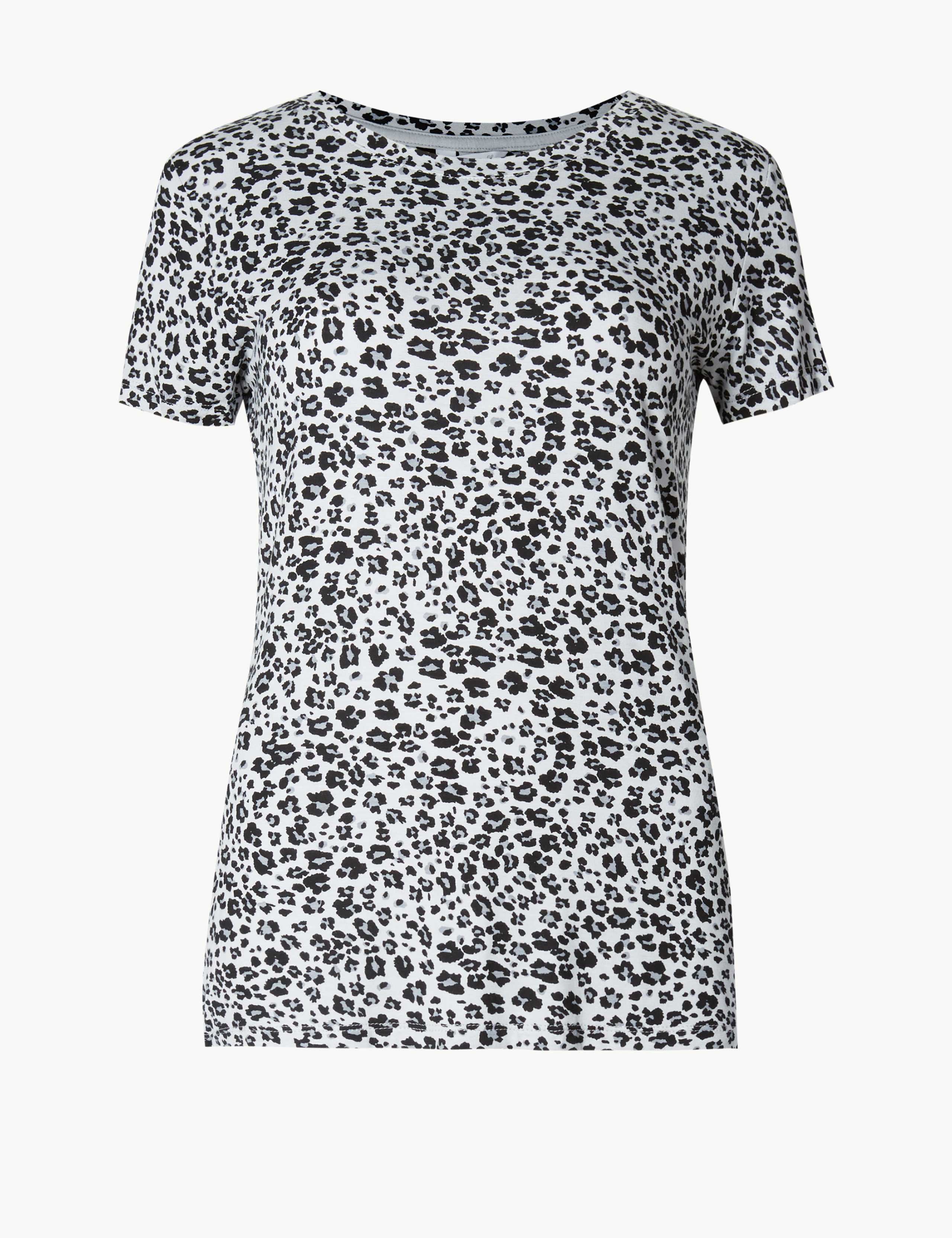Animal Short Sleeve Pyjama Top 2 of 4