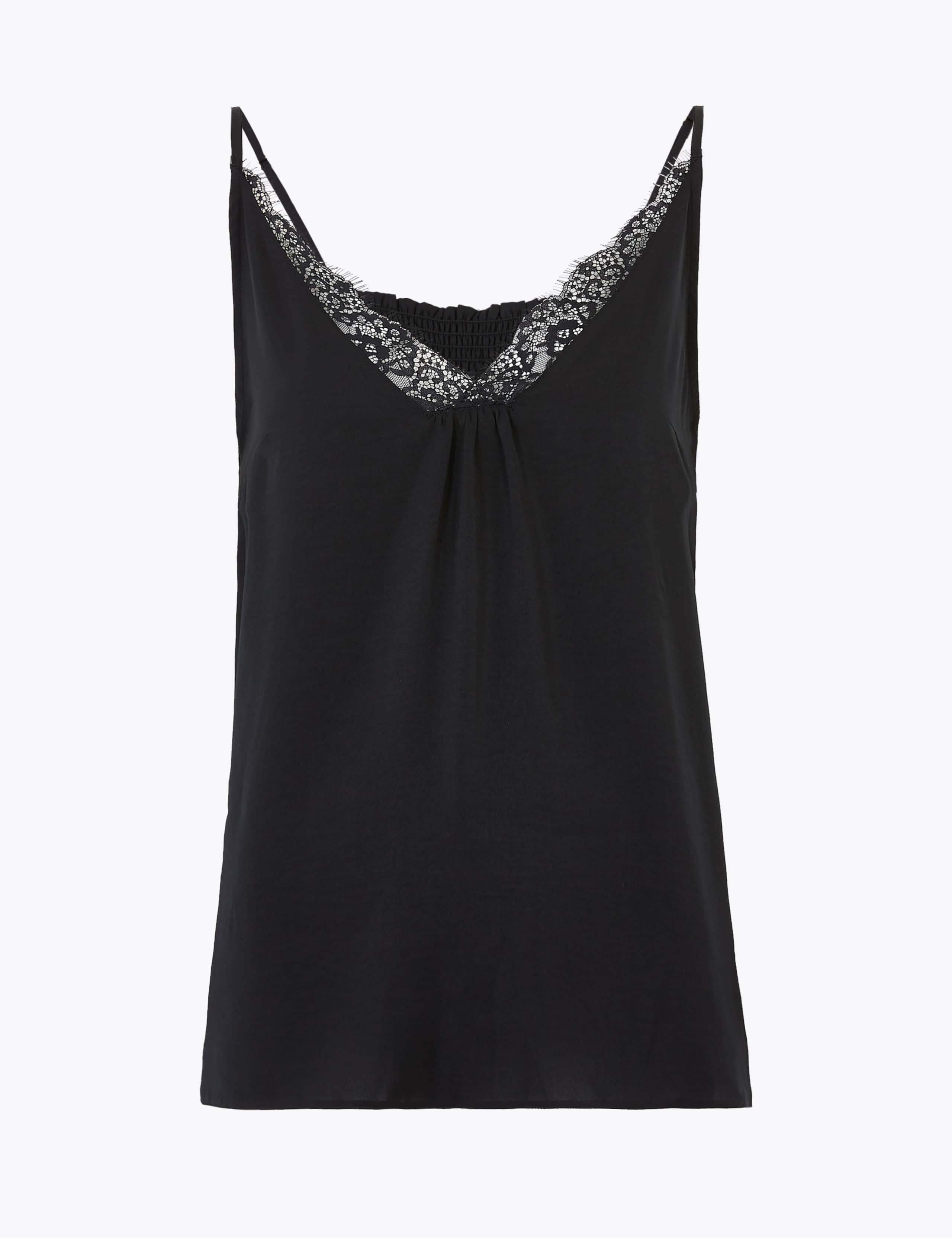 Satin & Lace Camisole 2 of 4