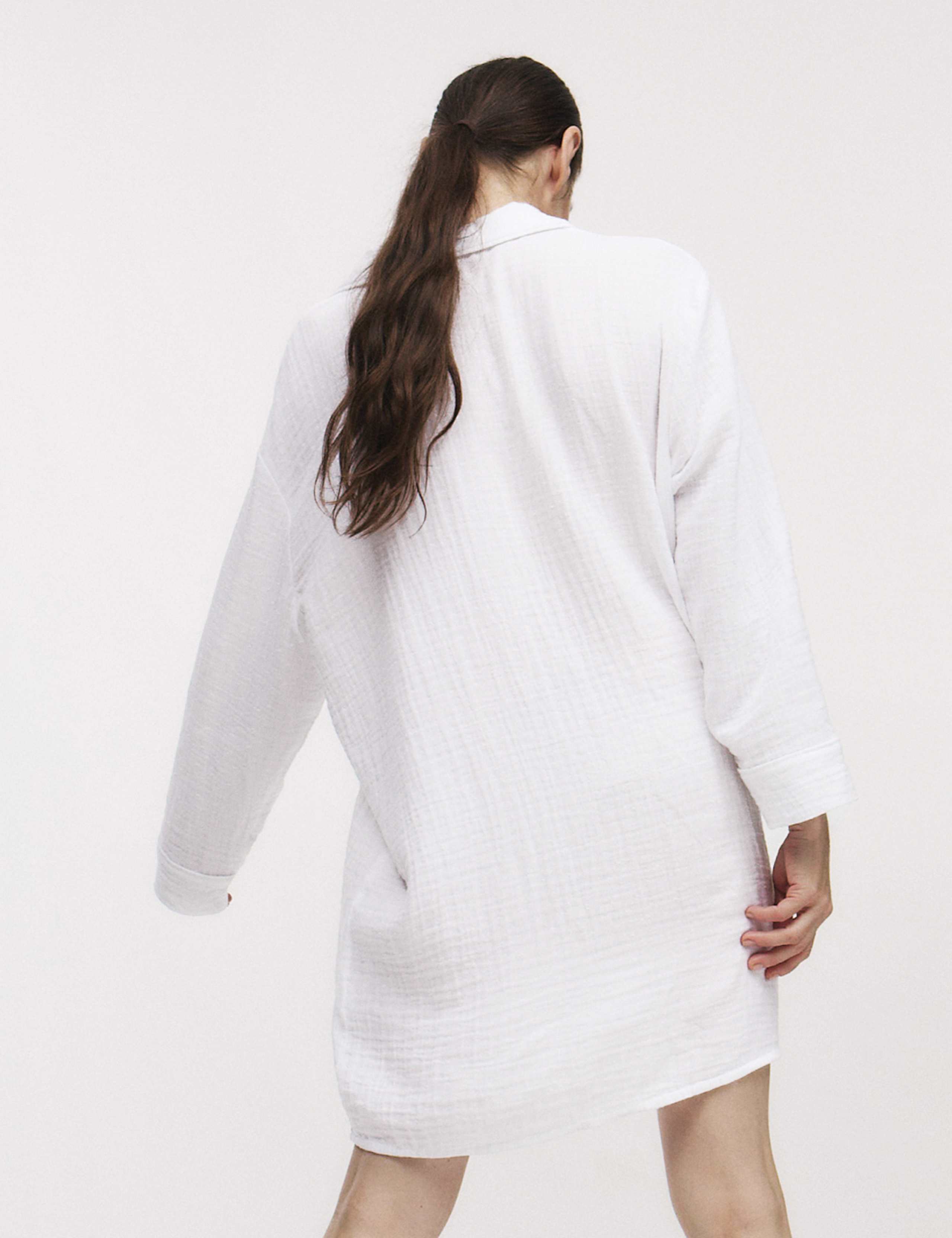 Pure Cotton Revere Nightshirt 4 of 5