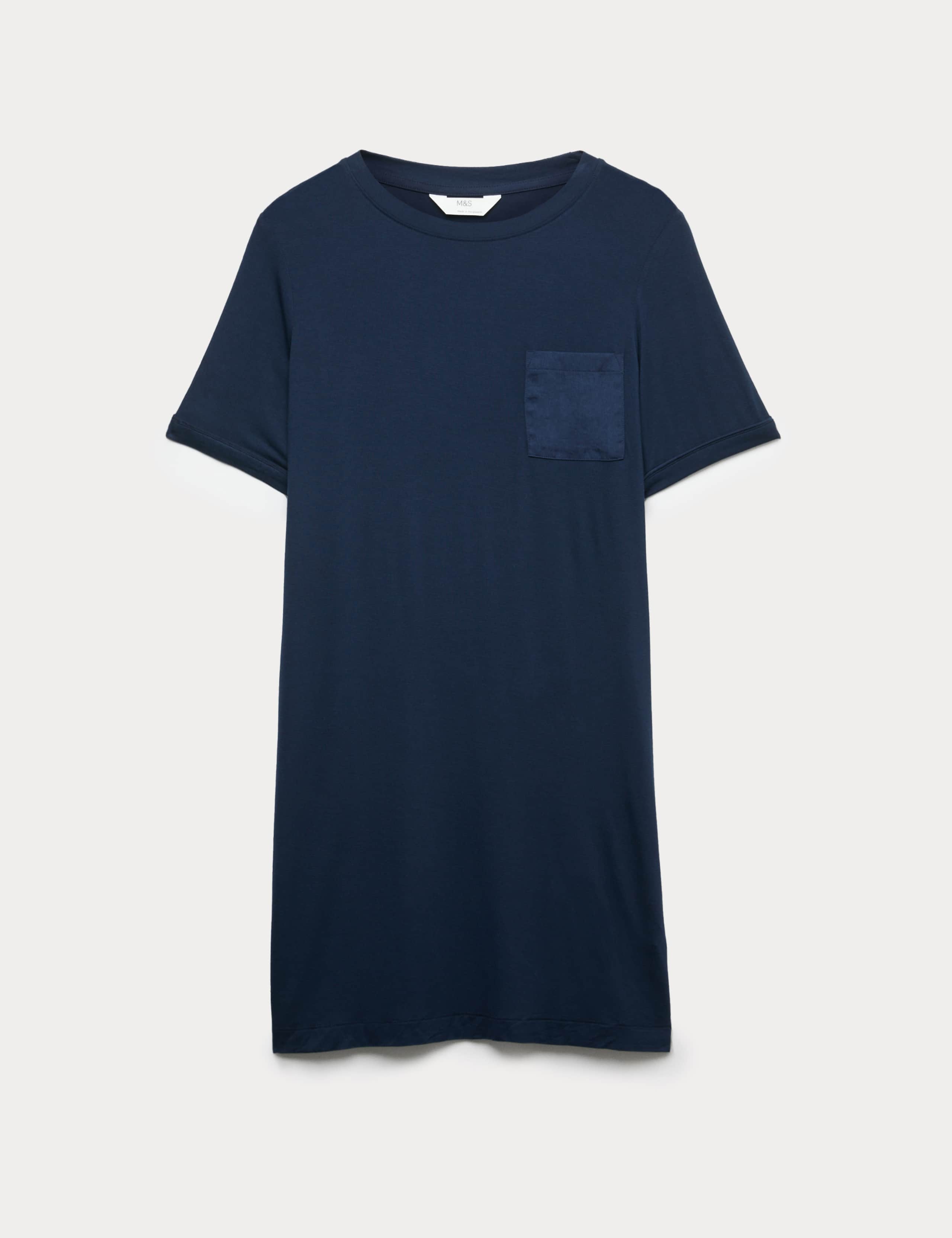 Body Soft™ Satin Trim Nightdress 2 of 5