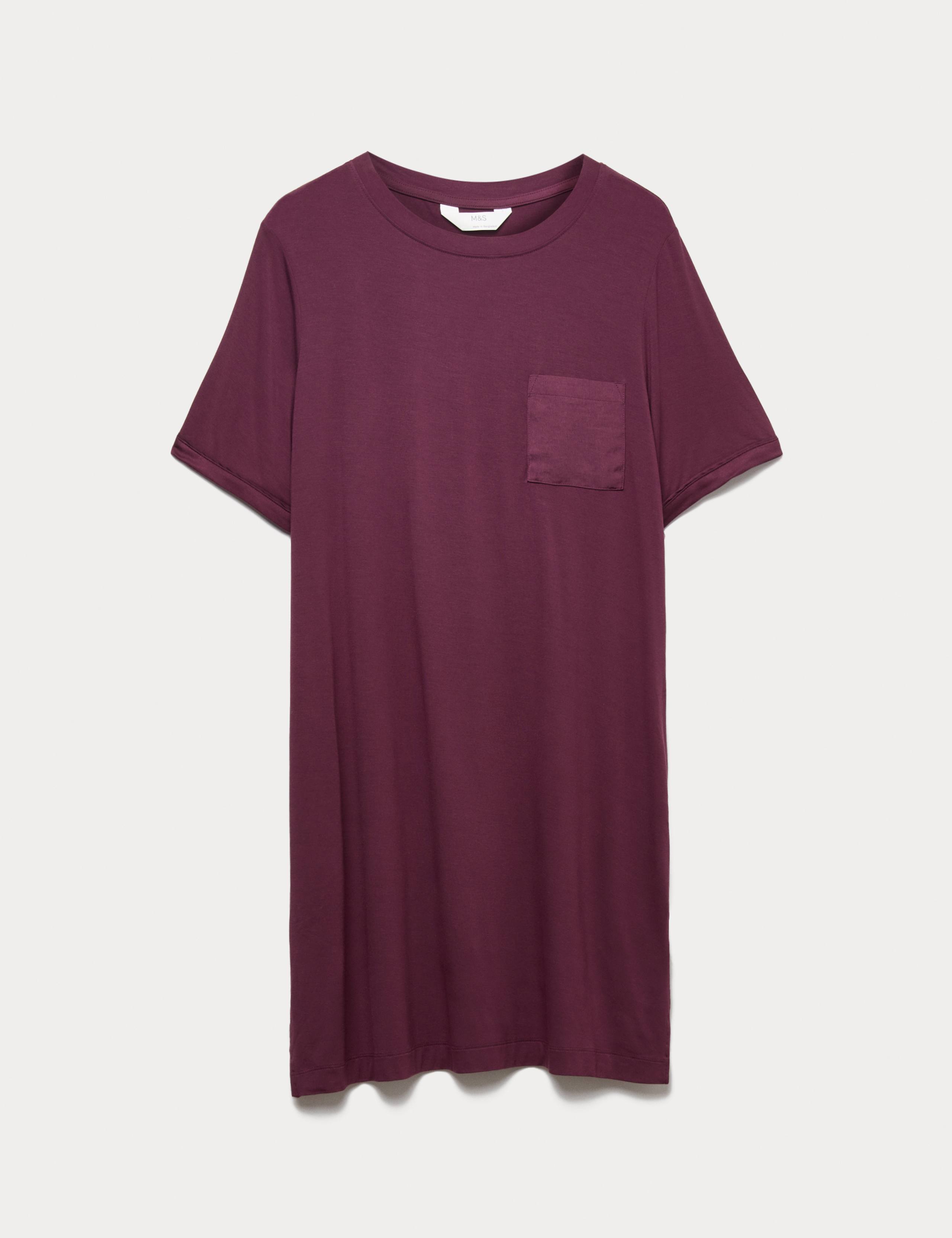 Body Soft™ Satin Trim Nightdress 2 of 5