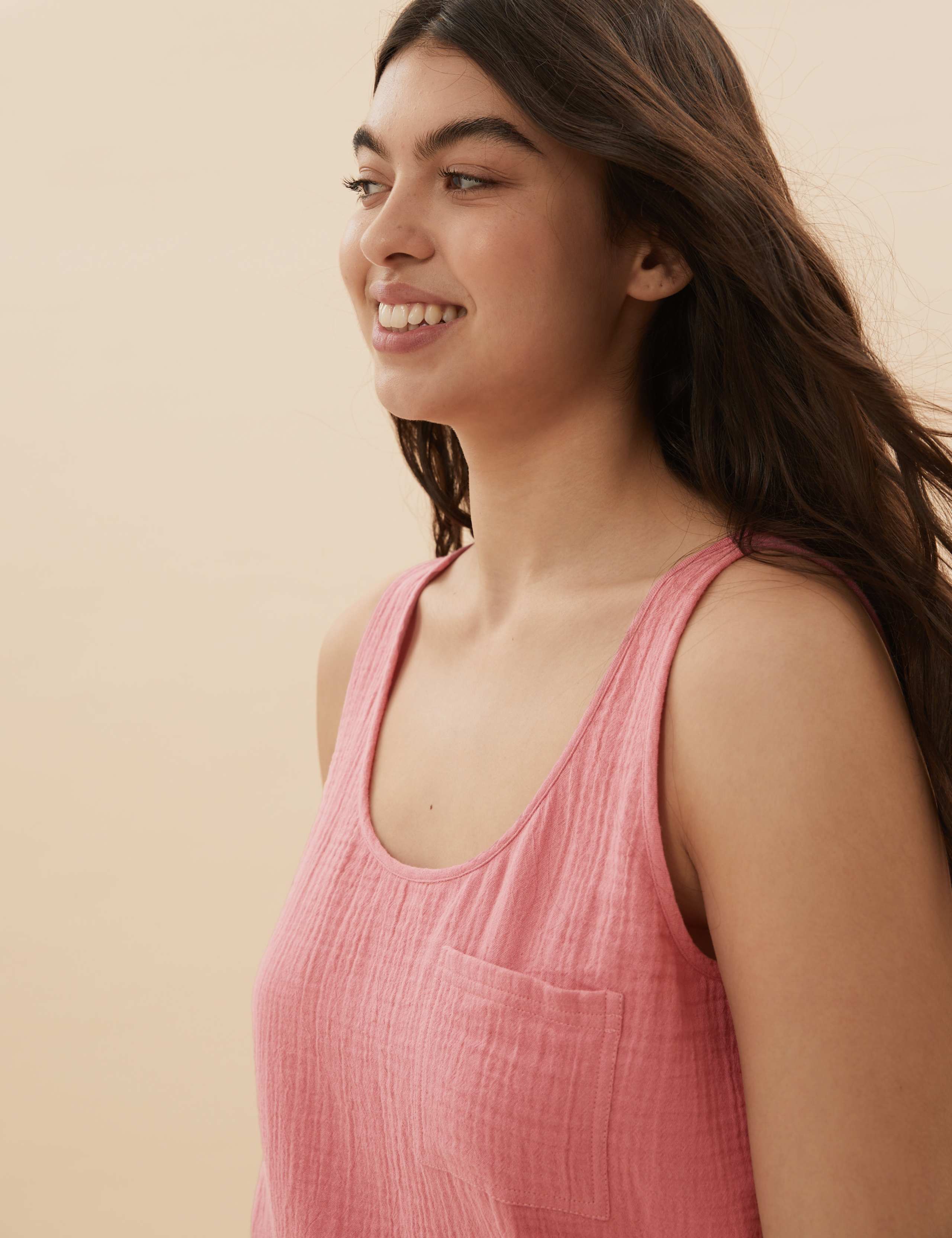 Muslin Lounge Vest 3 of 5