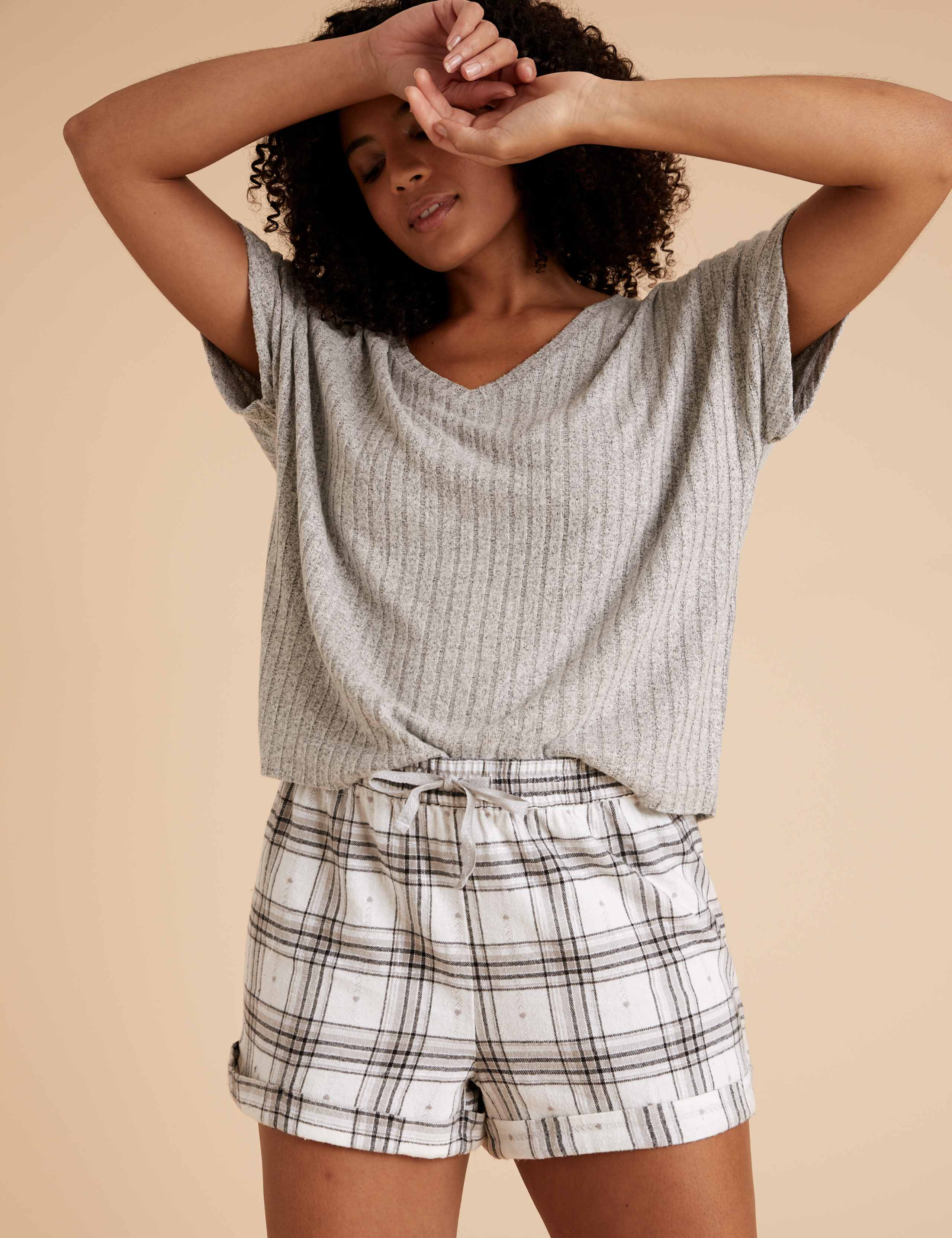Woven Check Shorts 3 of 4