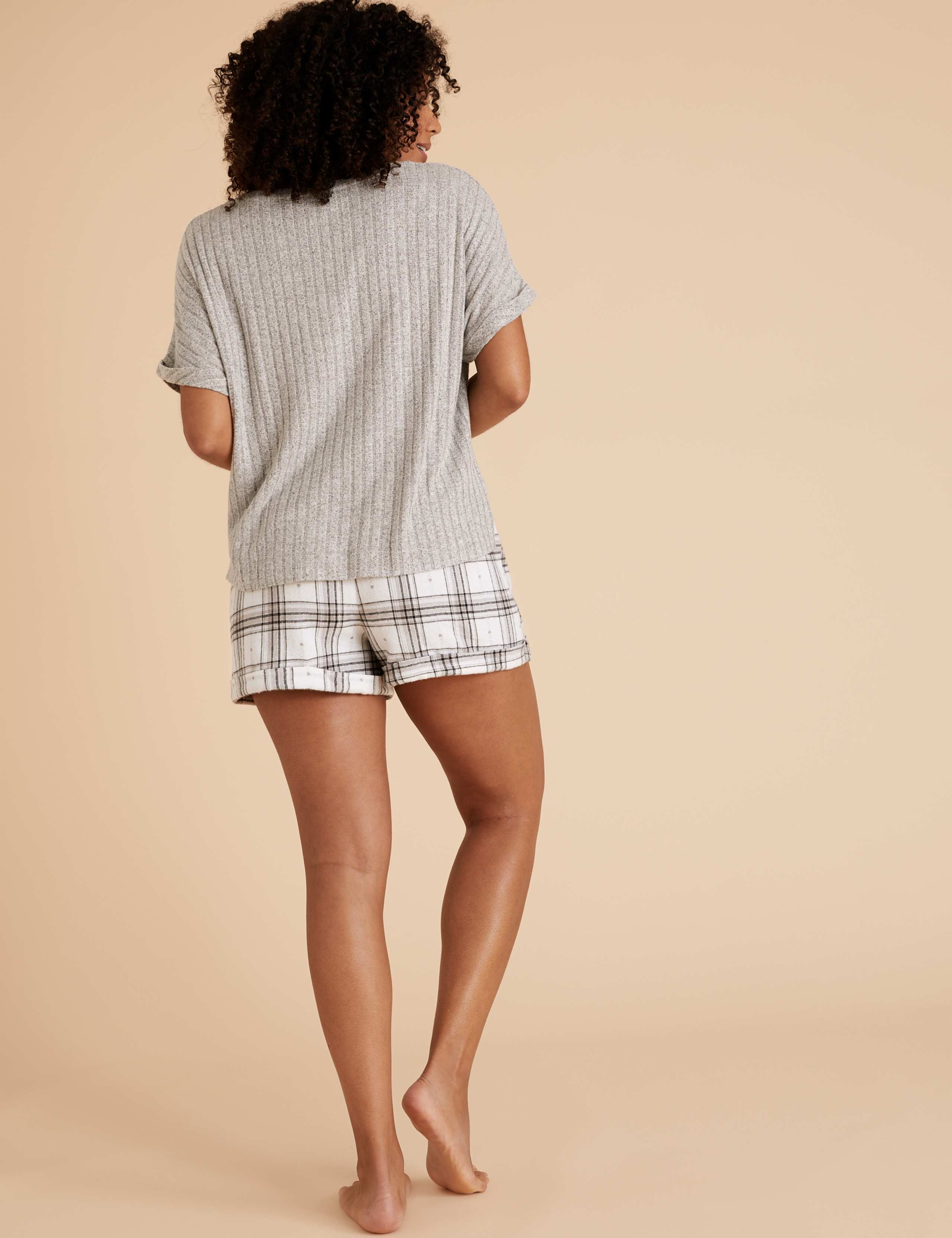 Woven Check Shorts 4 of 4