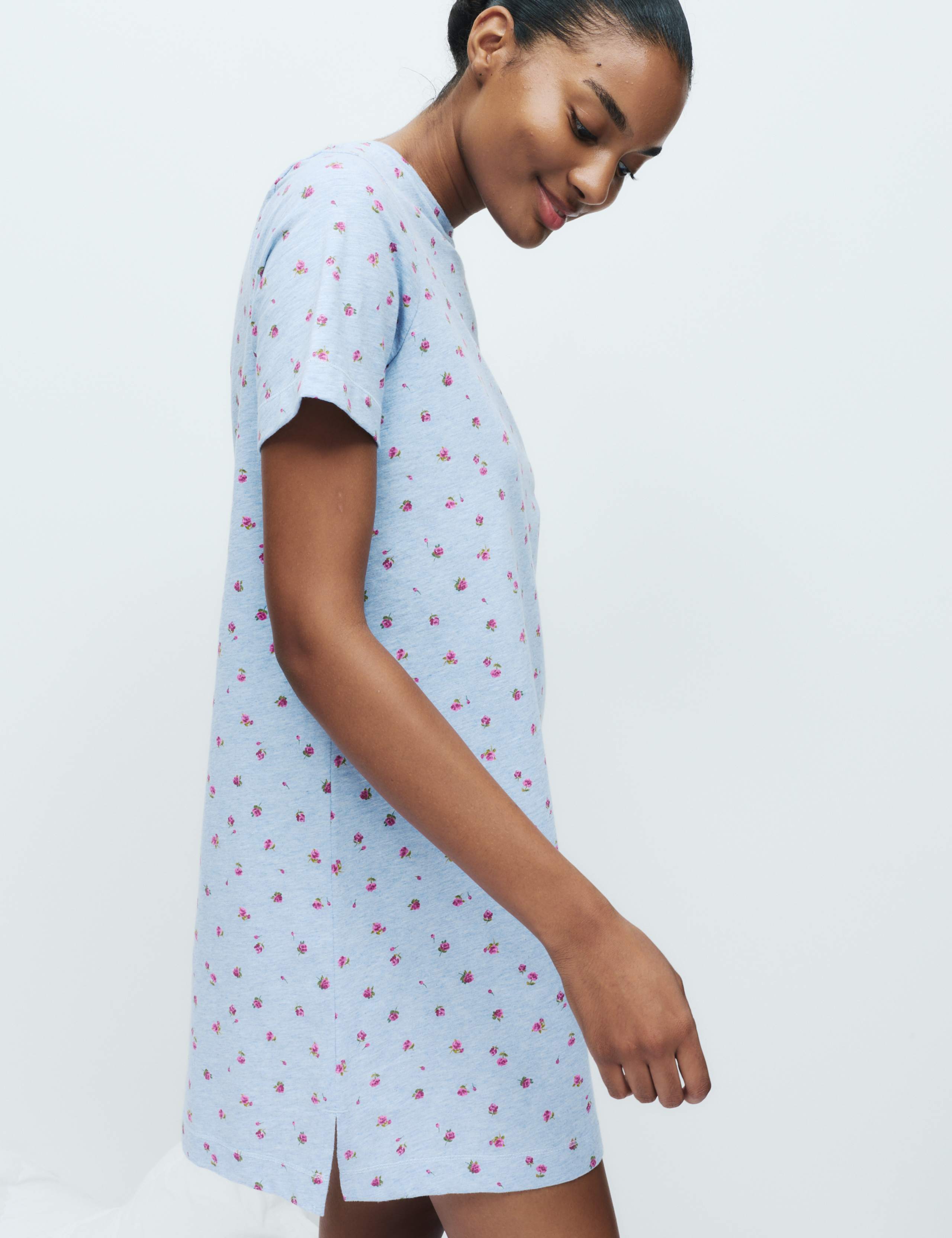 Pure Cotton Printed Nightdress 4 of 4