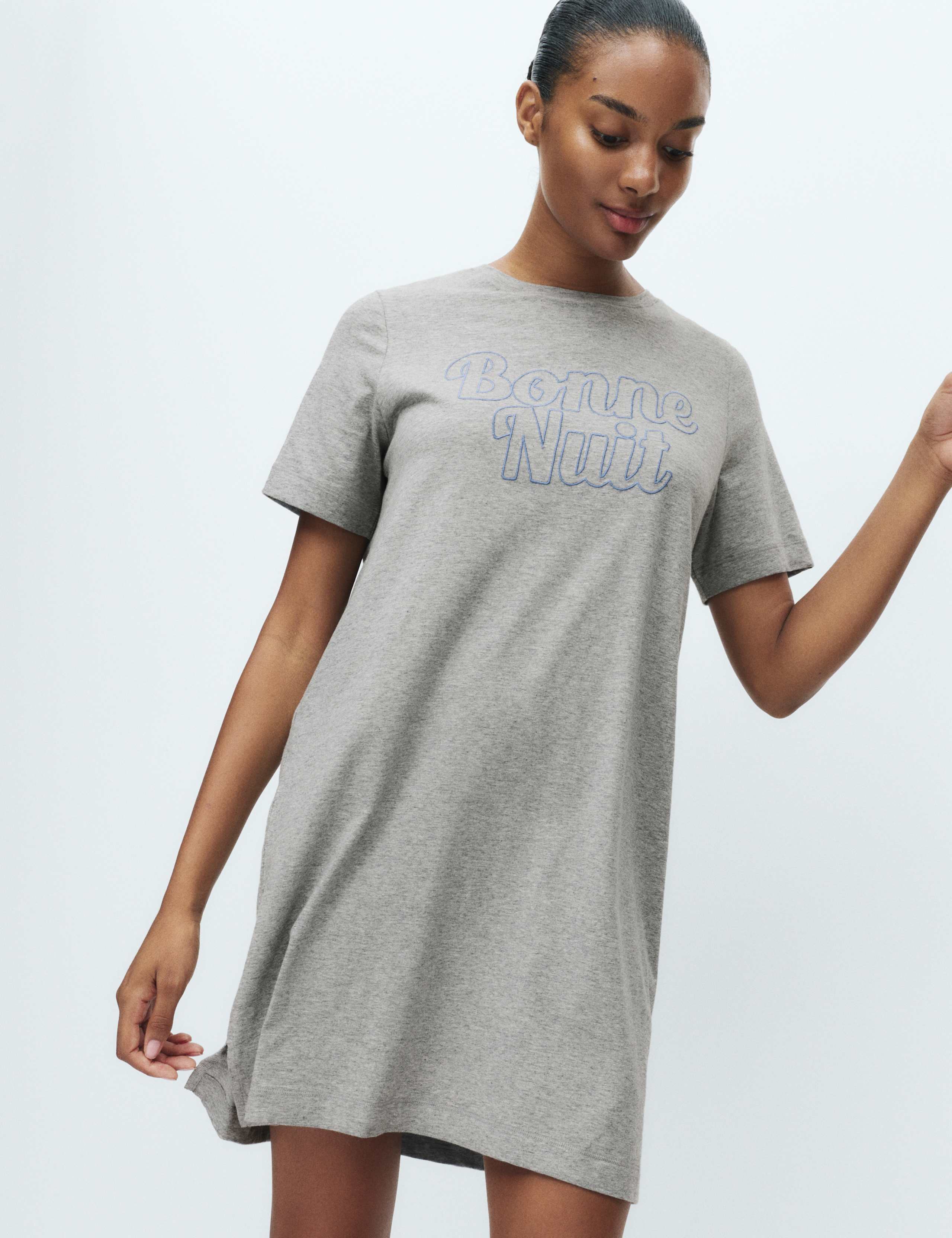 Cool Comfort™ Slogan Nightdress 4 of 4