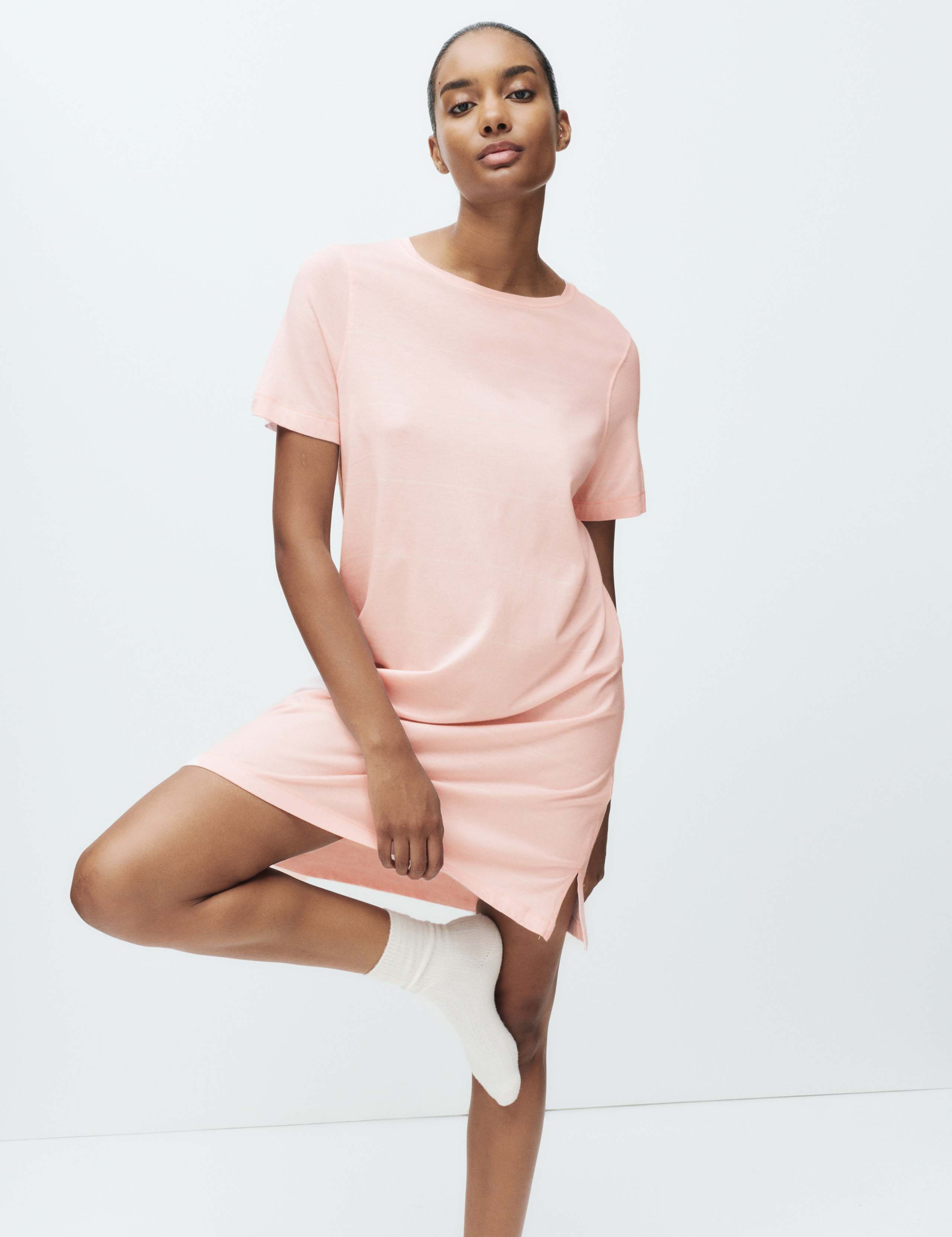 Cool Comfort™ Striped Nightdress 5 of 5