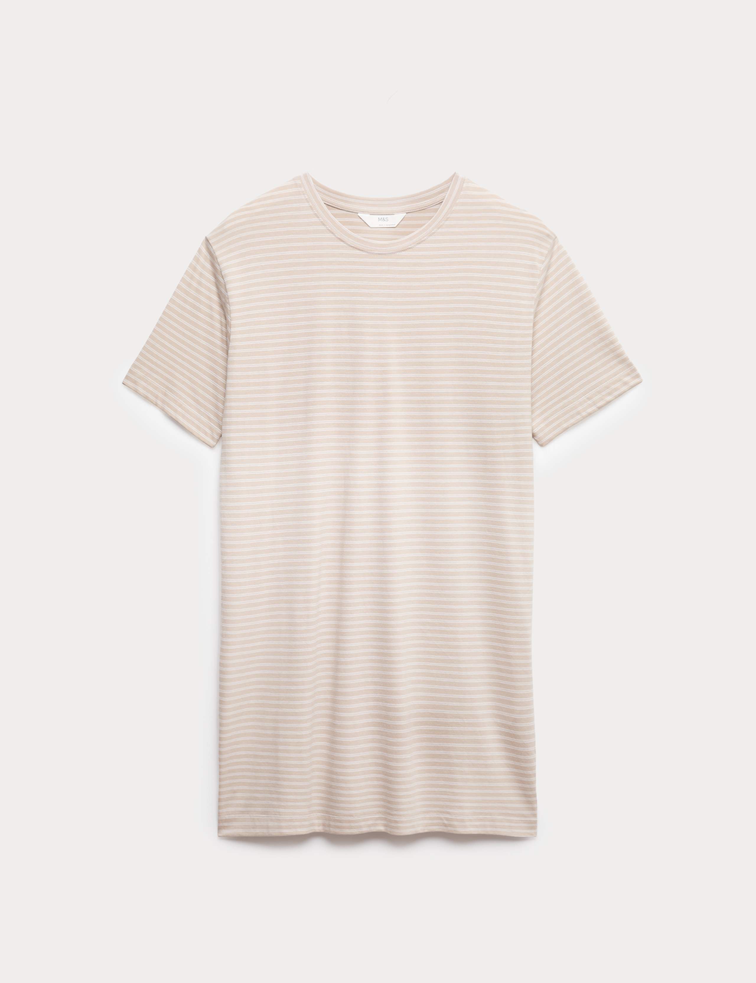 Cotton Modal Striped Nightshirt 2 of 2