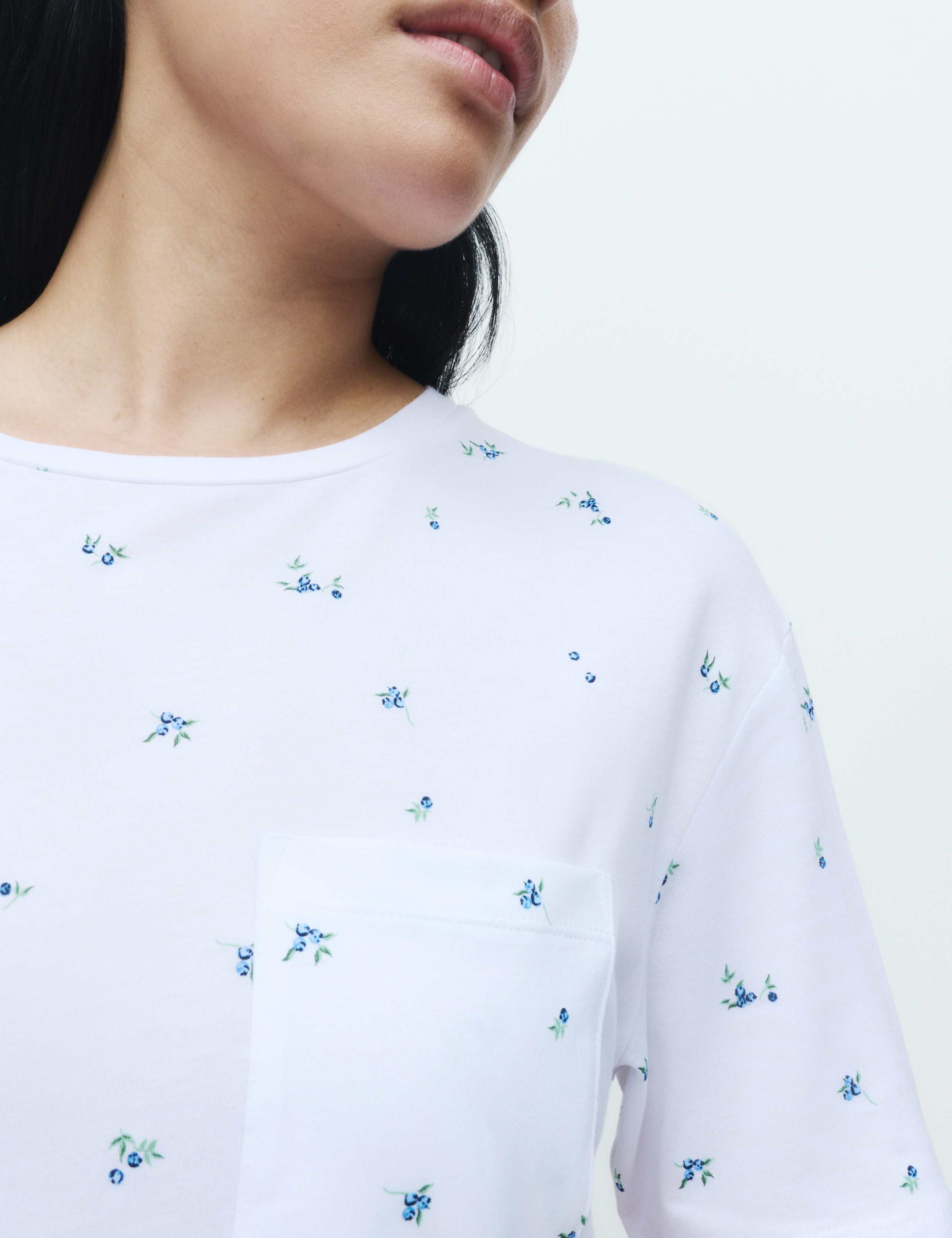 Cotton Modal Printed Minishirt 3 of 4