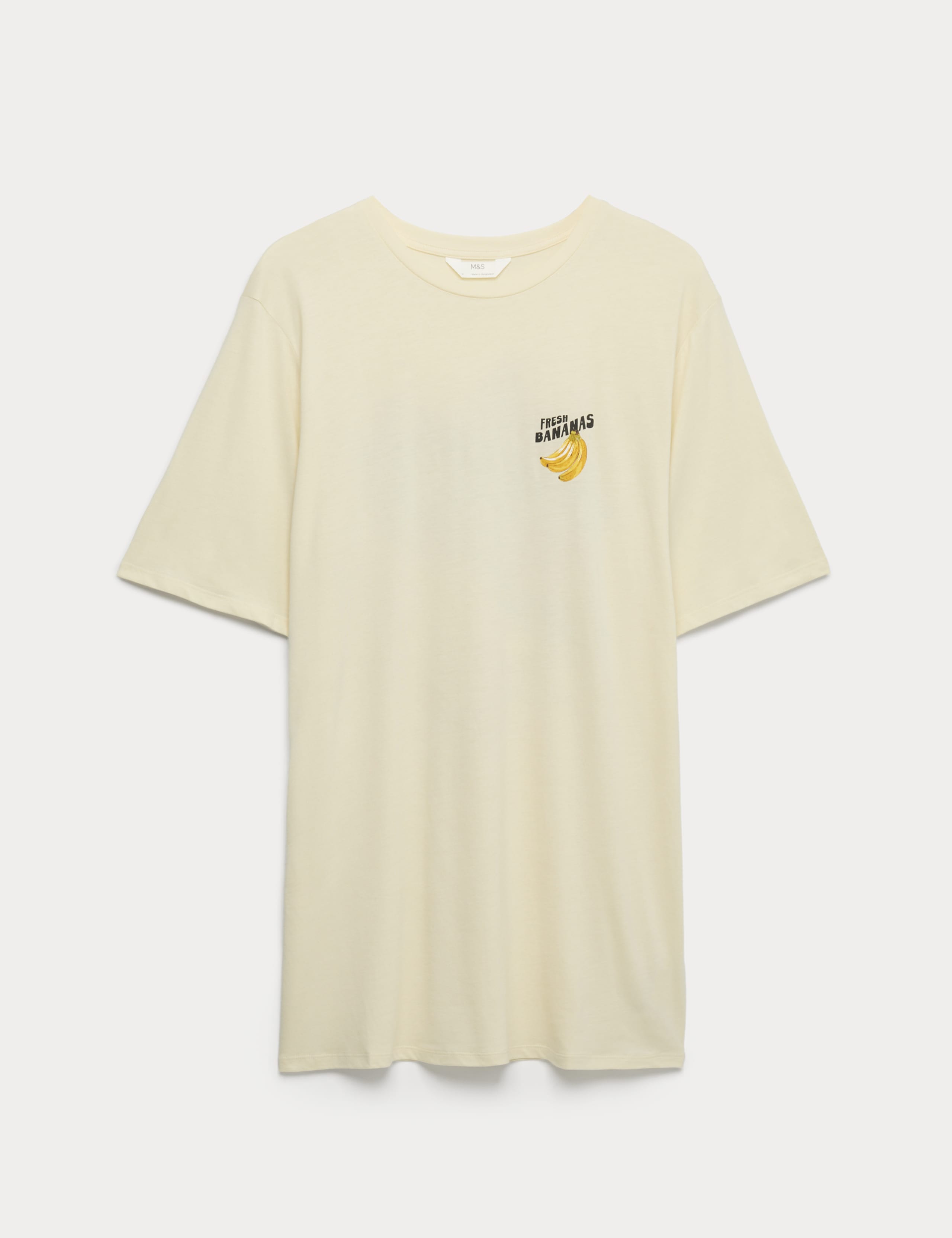 Cotton Modal Fruit Graphic Oversized T-Shirt 2 of 5