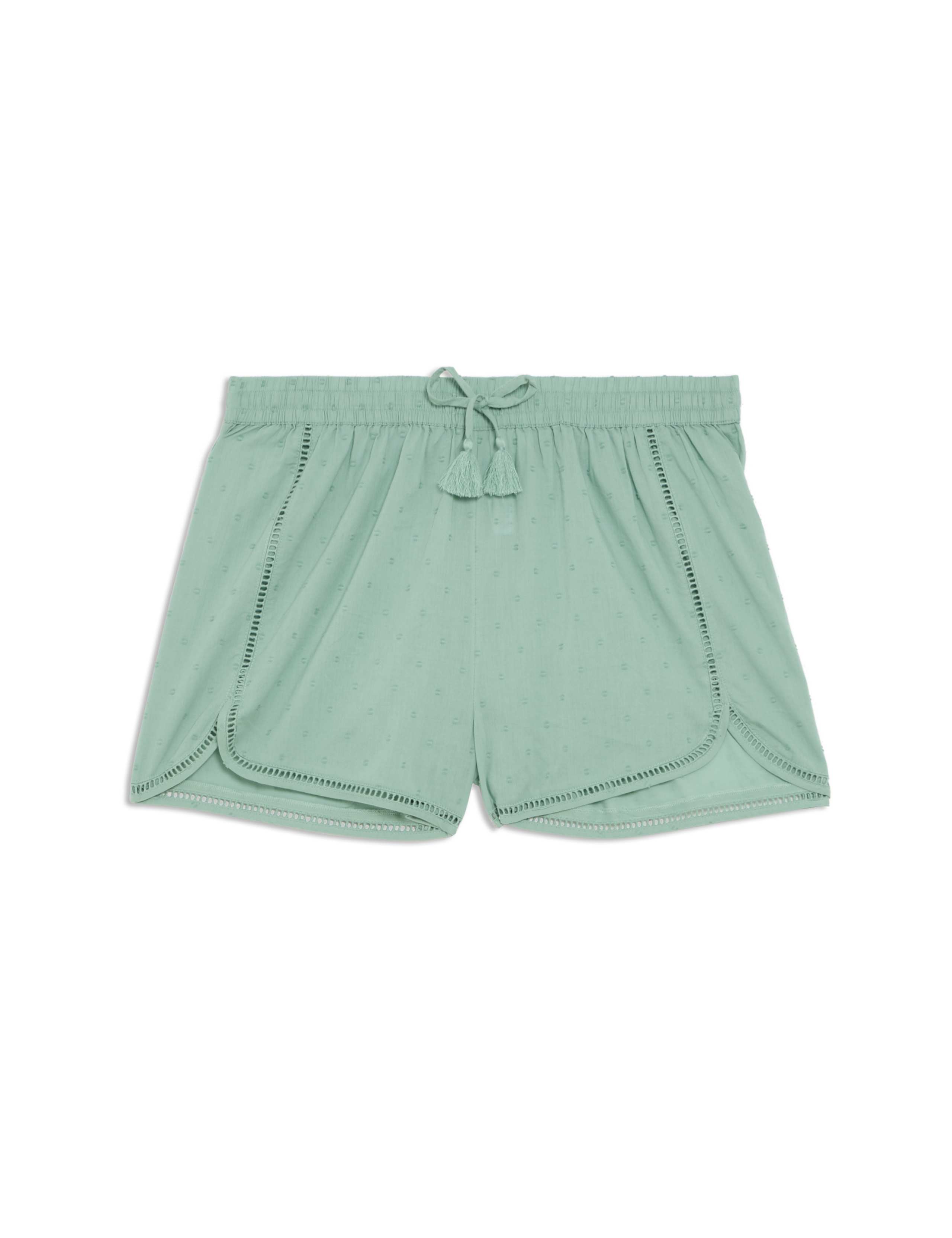 Pure Cotton Dobby Pyjama Shorts 2 of 5