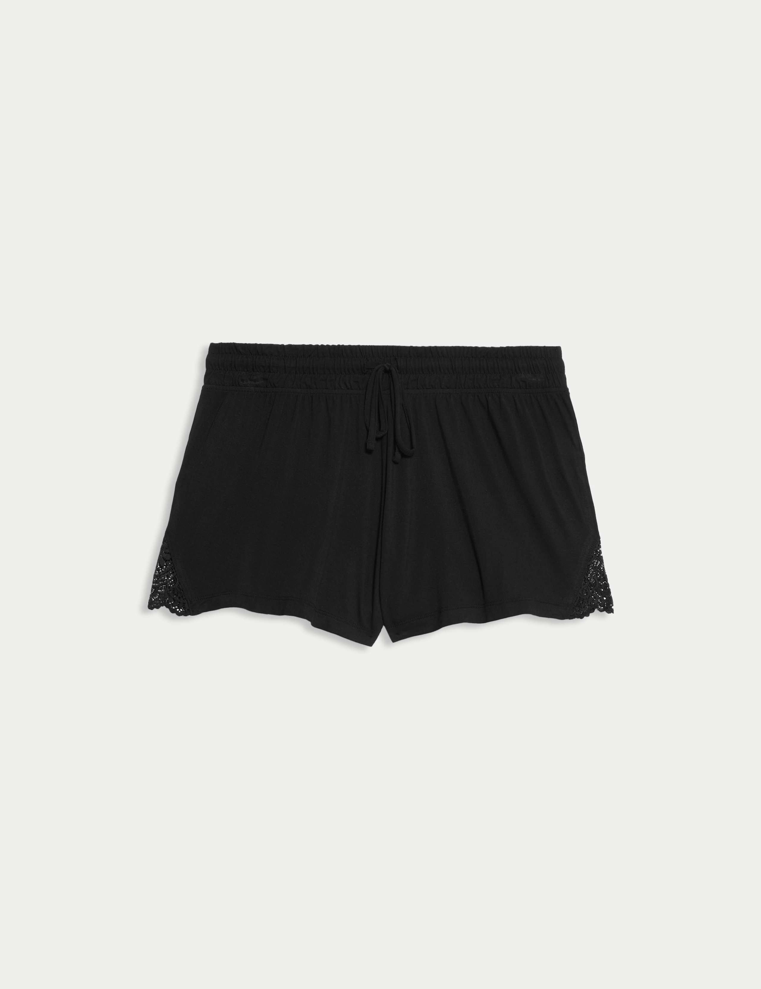 Lace Detail Pyjama Shorts 2 of 4