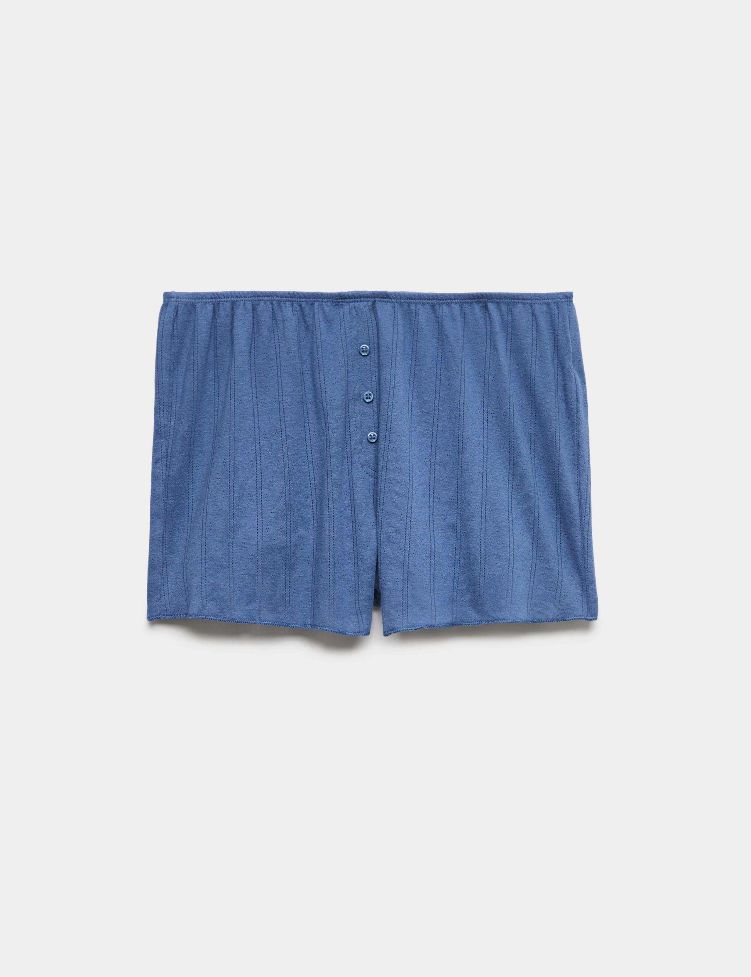 Pure Cotton Pointelle Pyjama Shorts 2 of 5