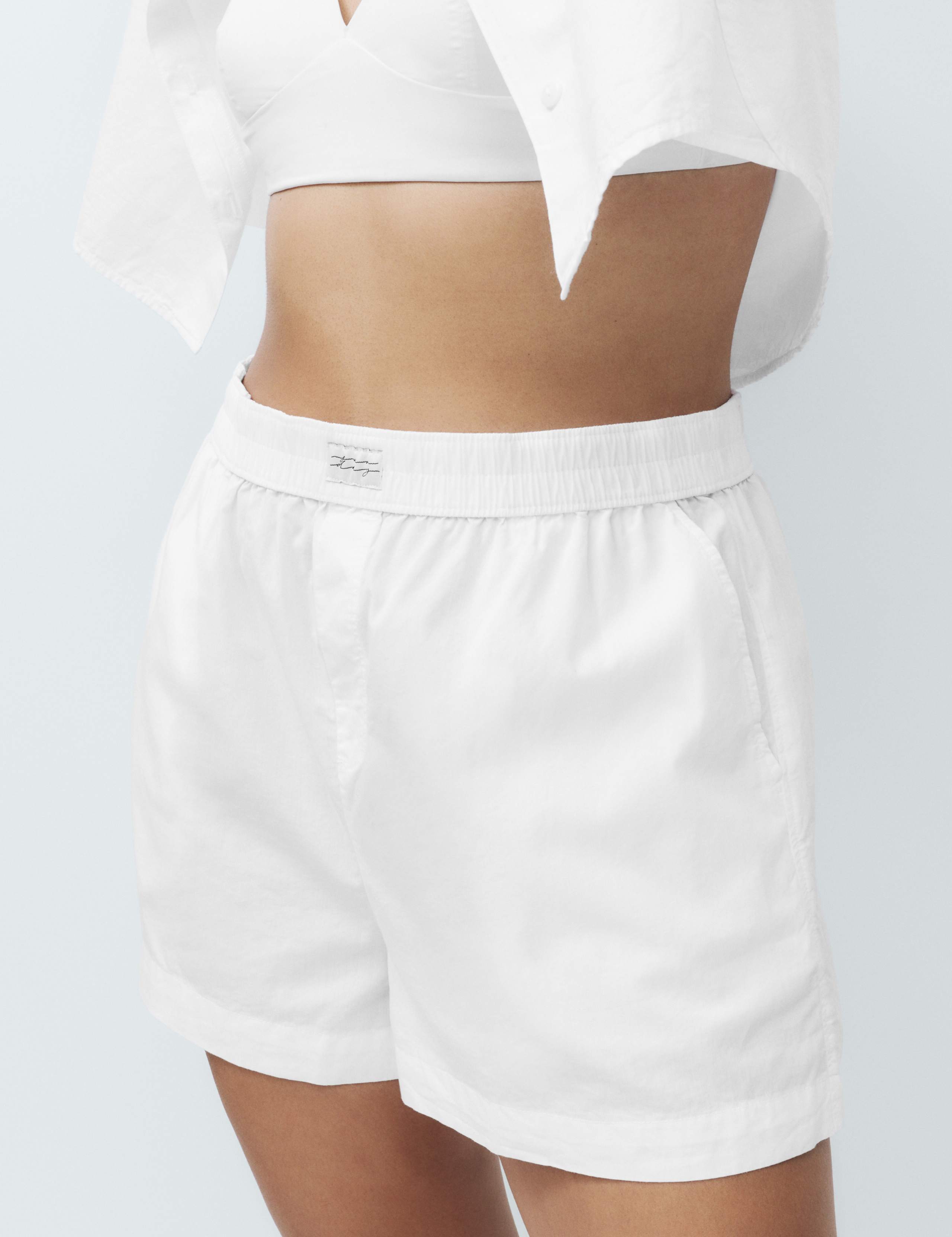 Pure Cotton Pyjama Shorts 3 of 5
