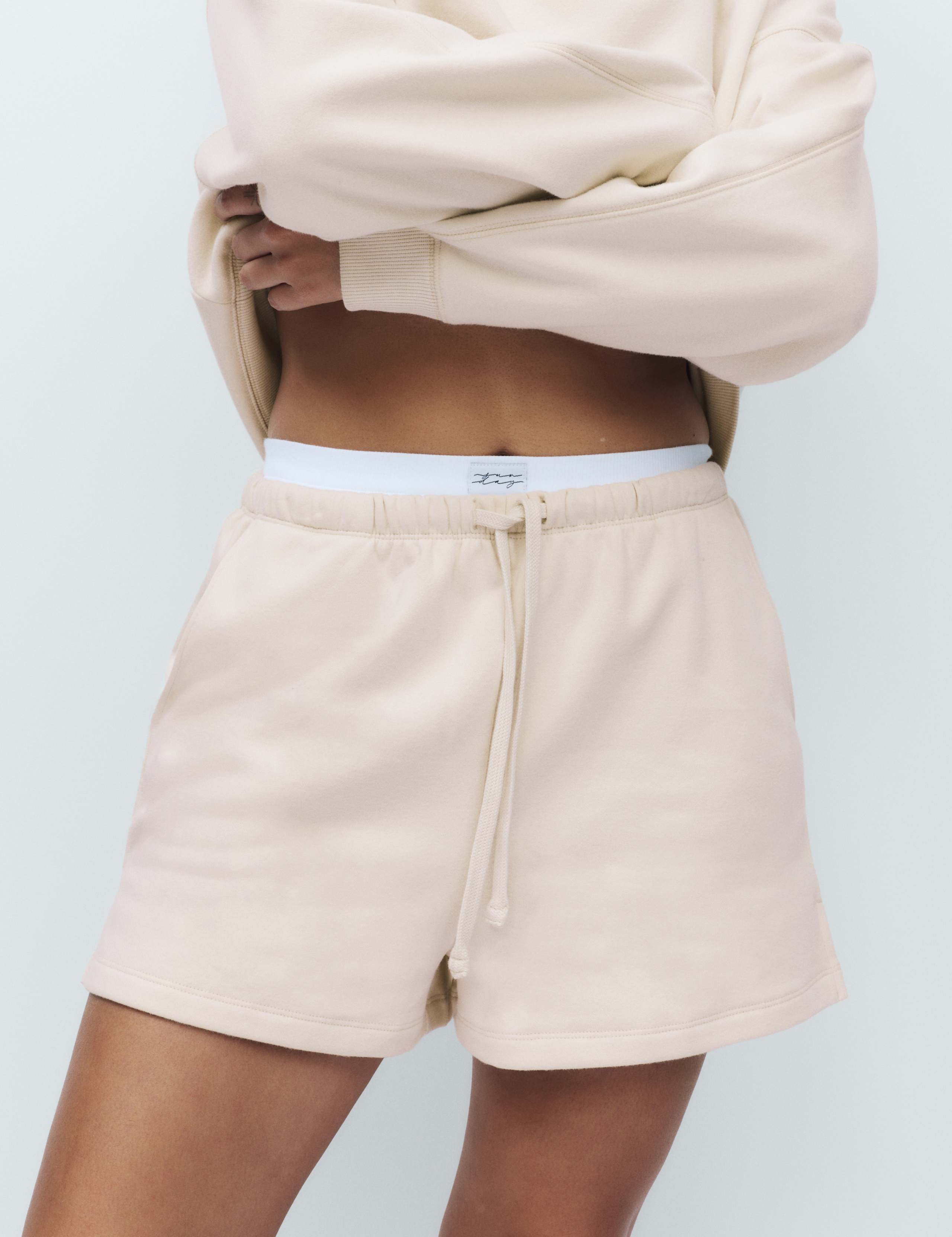 Cotton Rich Brushback Pyjama Shorts 1 of 5