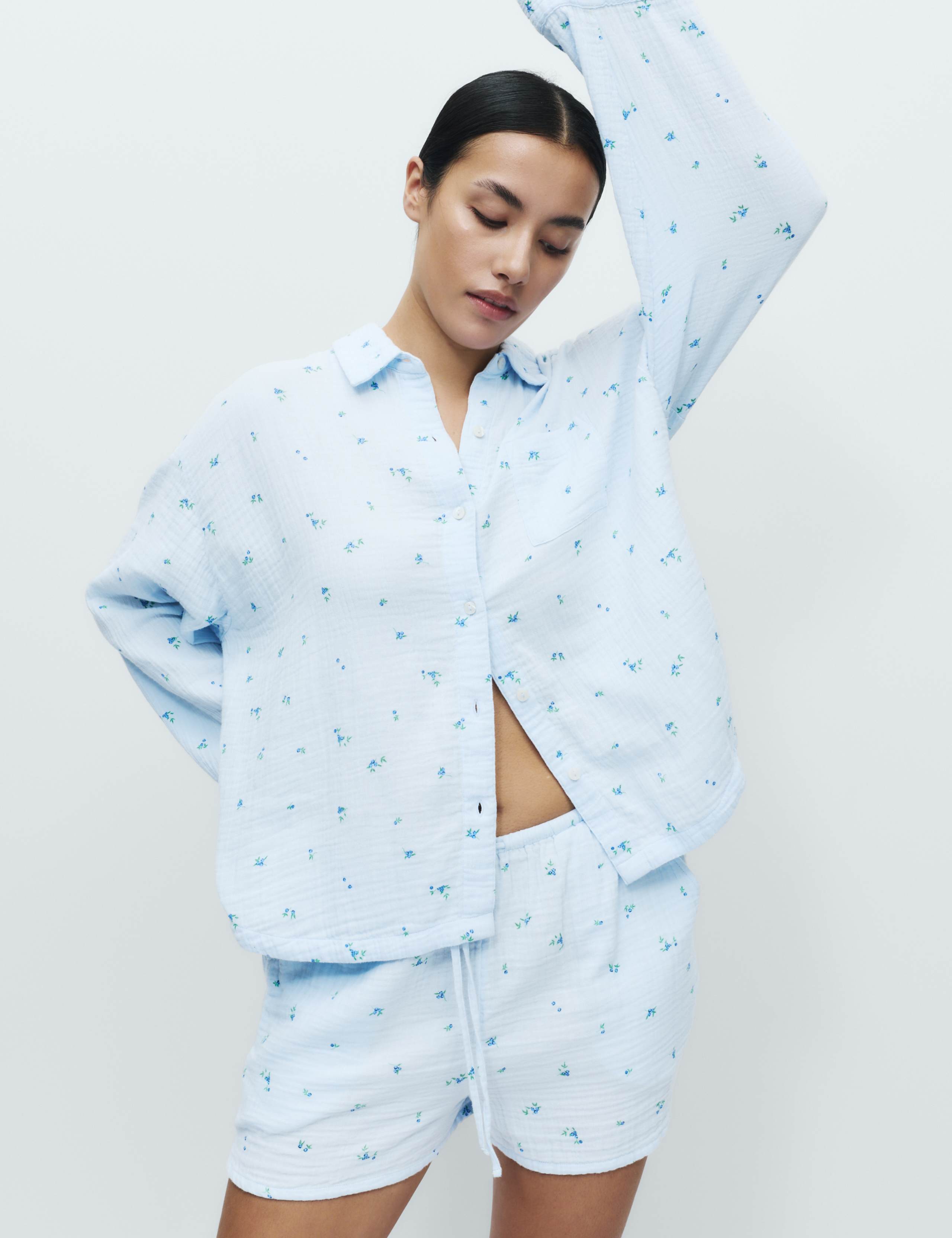 Cool Comfort™ Muslin Printed Shorts 4 of 4