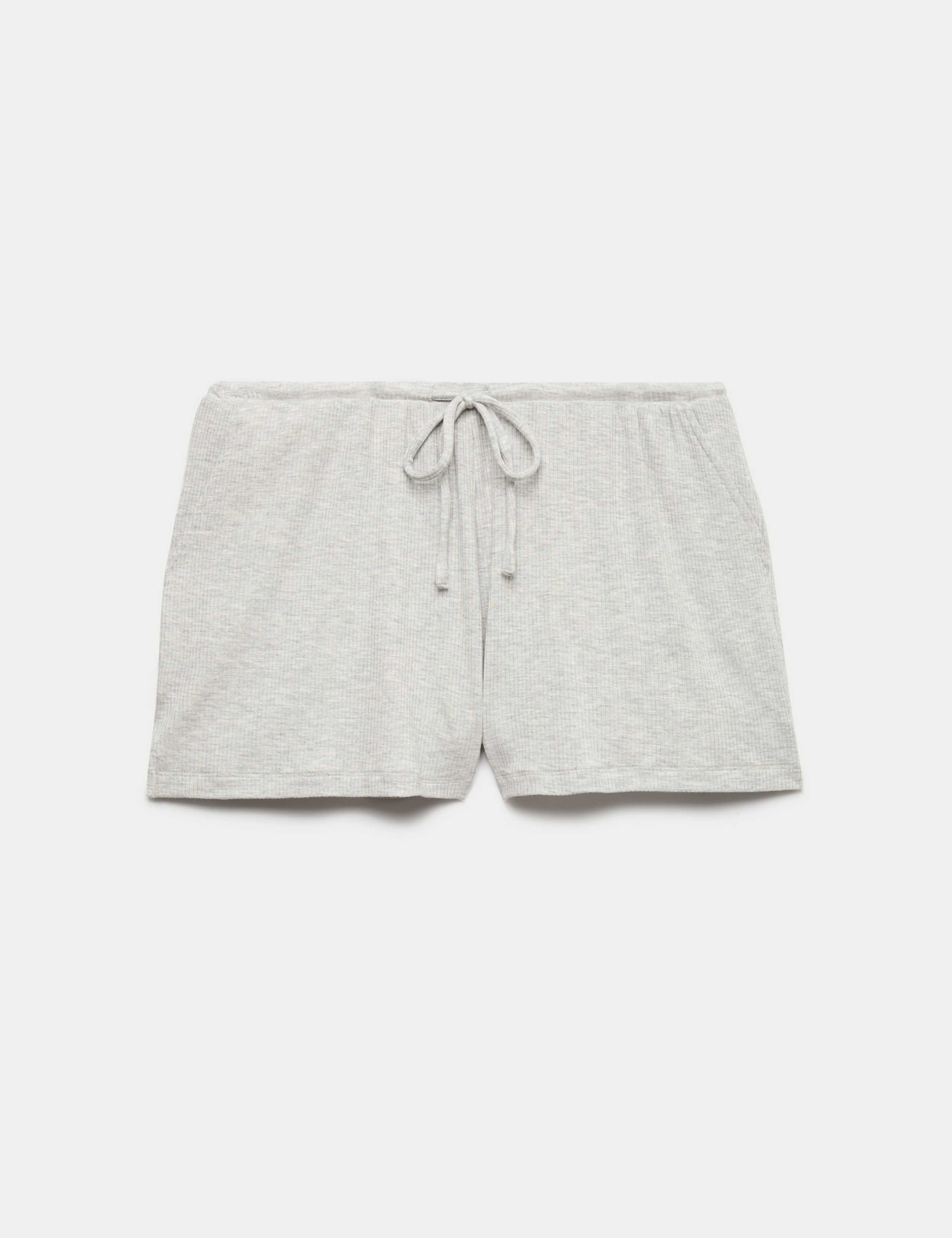 Modal Rich Ribbed Pyjama Shorts 2 of 5
