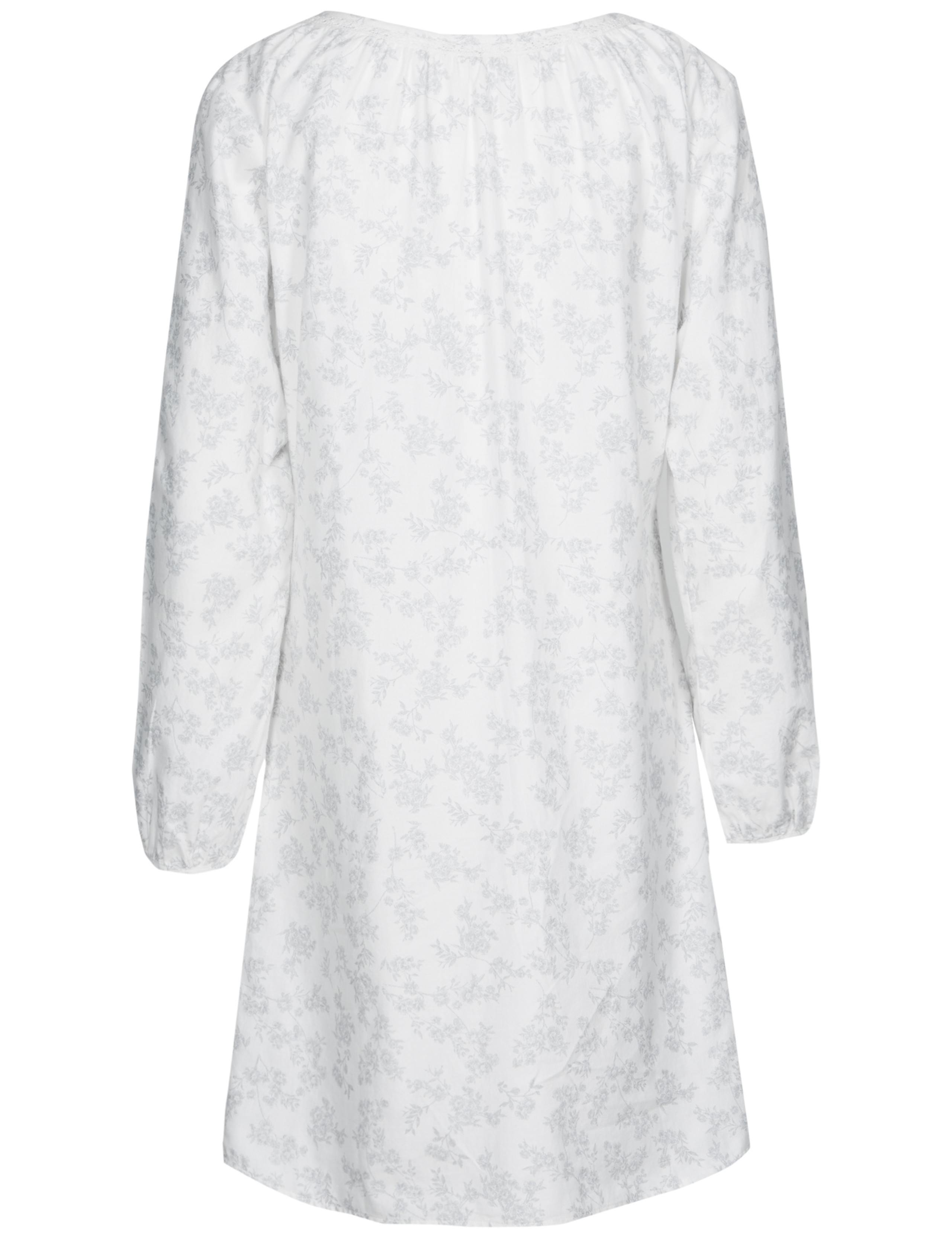 Pure Cotton Shadow Print Nightshirt 5 of 5