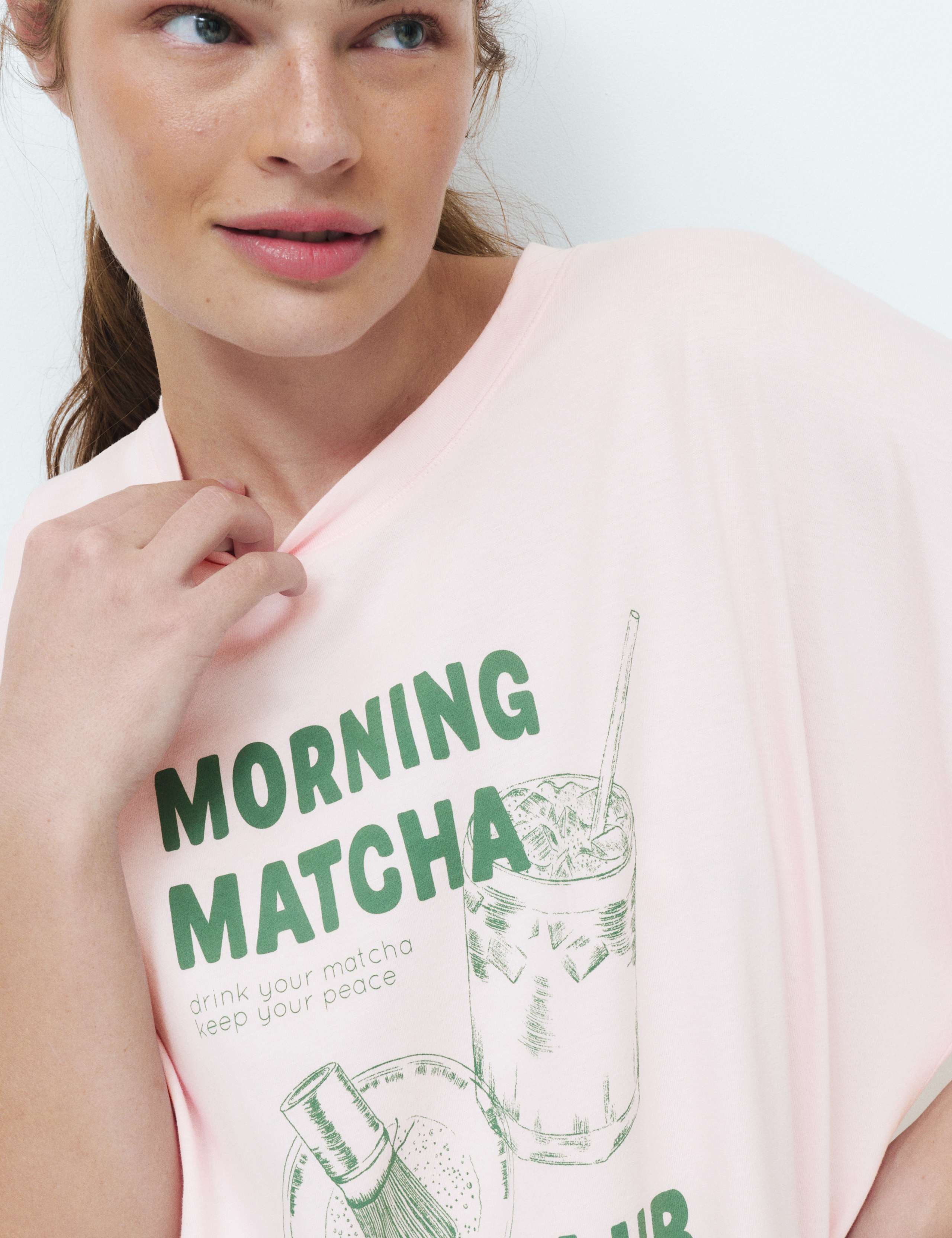 Pure Cotton Printed Oversized Nightdress 3 of 5