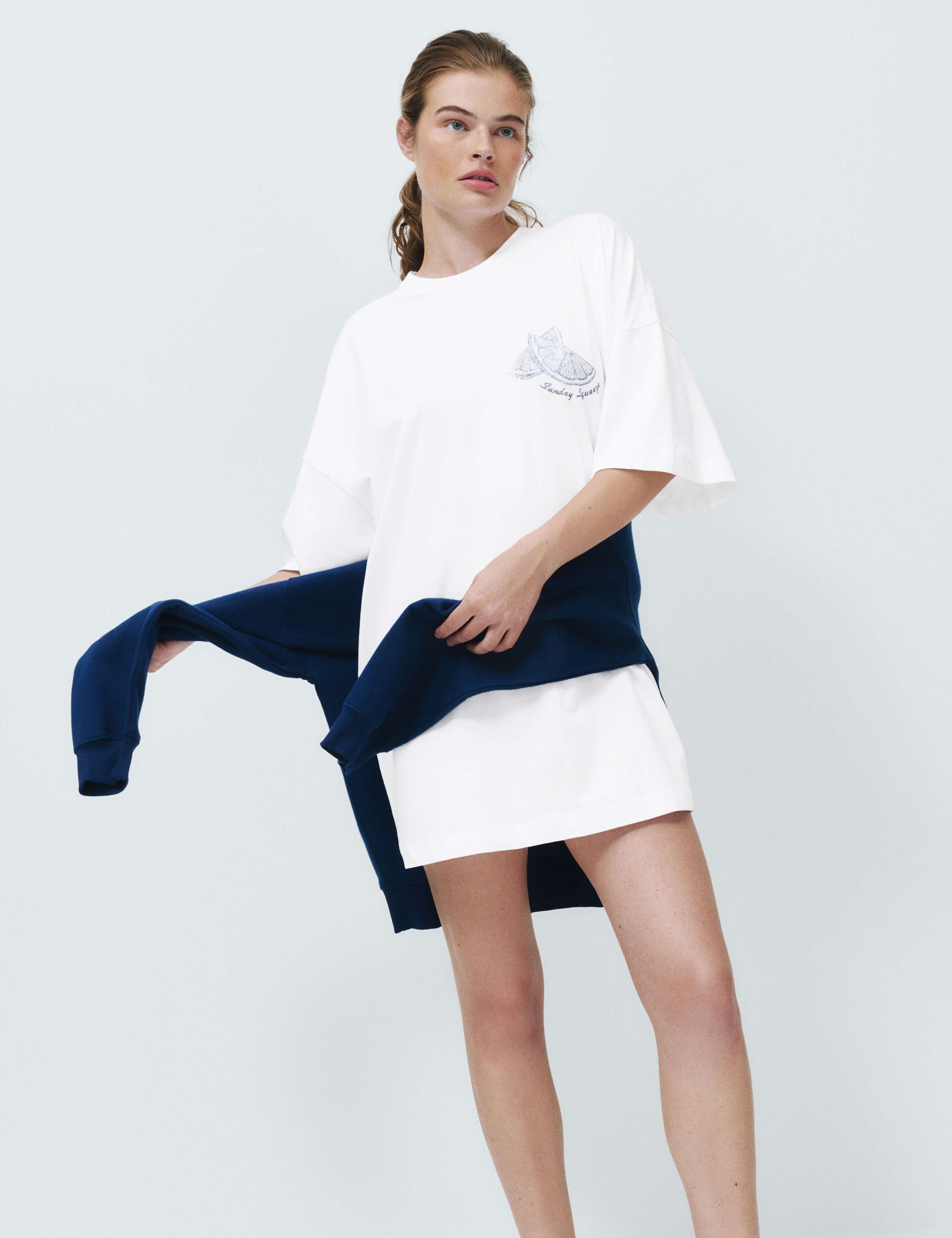 Pure Cotton Printed Oversized Nightdress 4 of 4