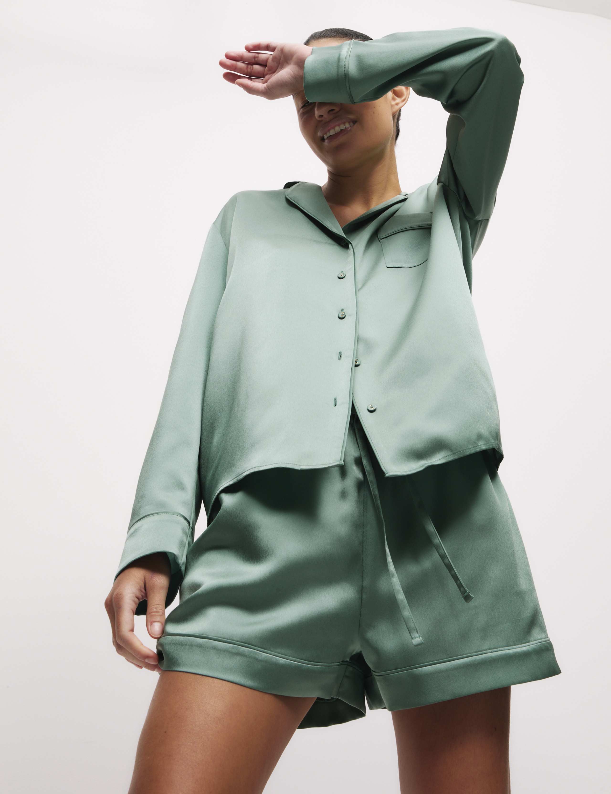 Dream Satin™ Revere Pyjama Top 4 of 4