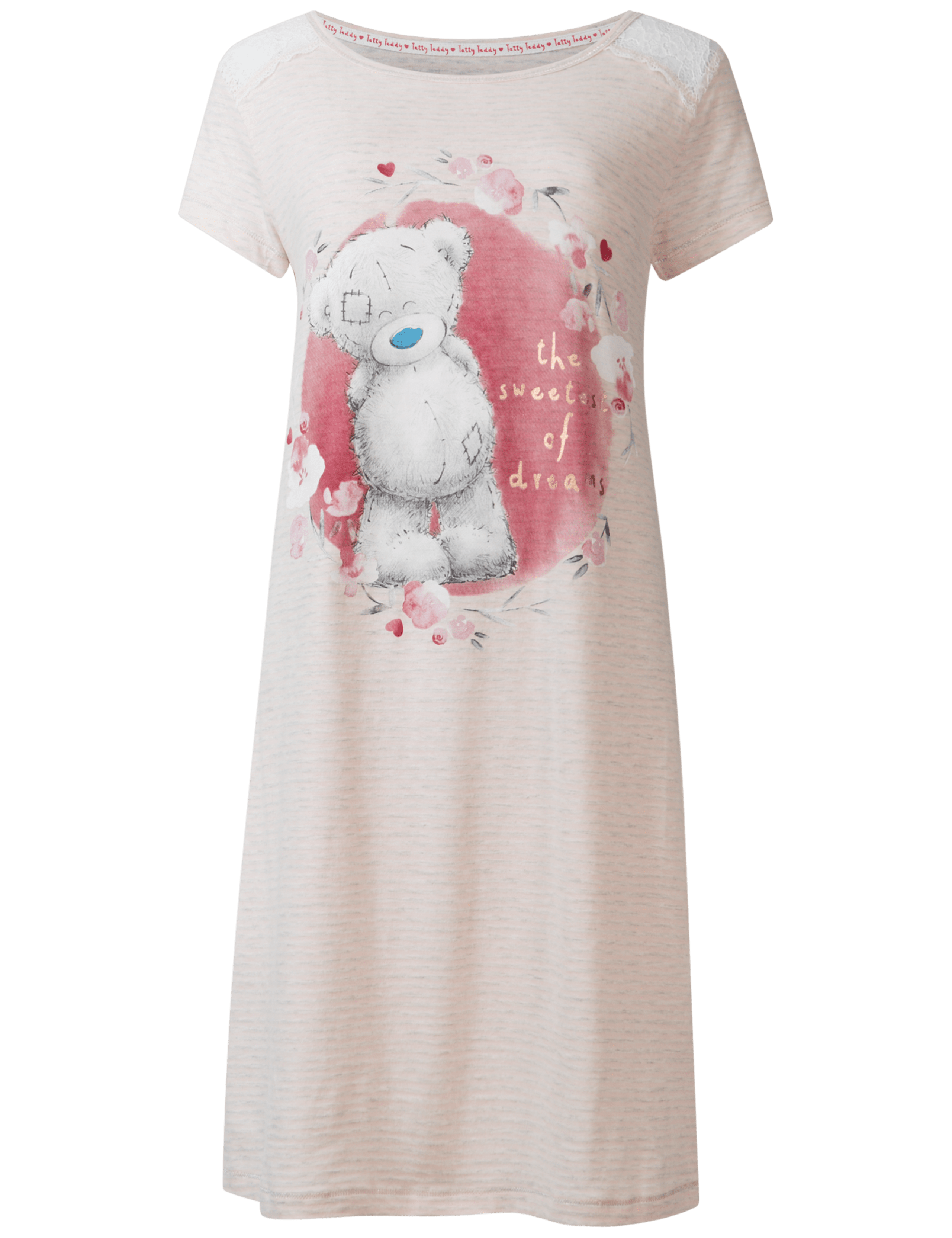 Lace Trim Printed Nightdress 3 of 4