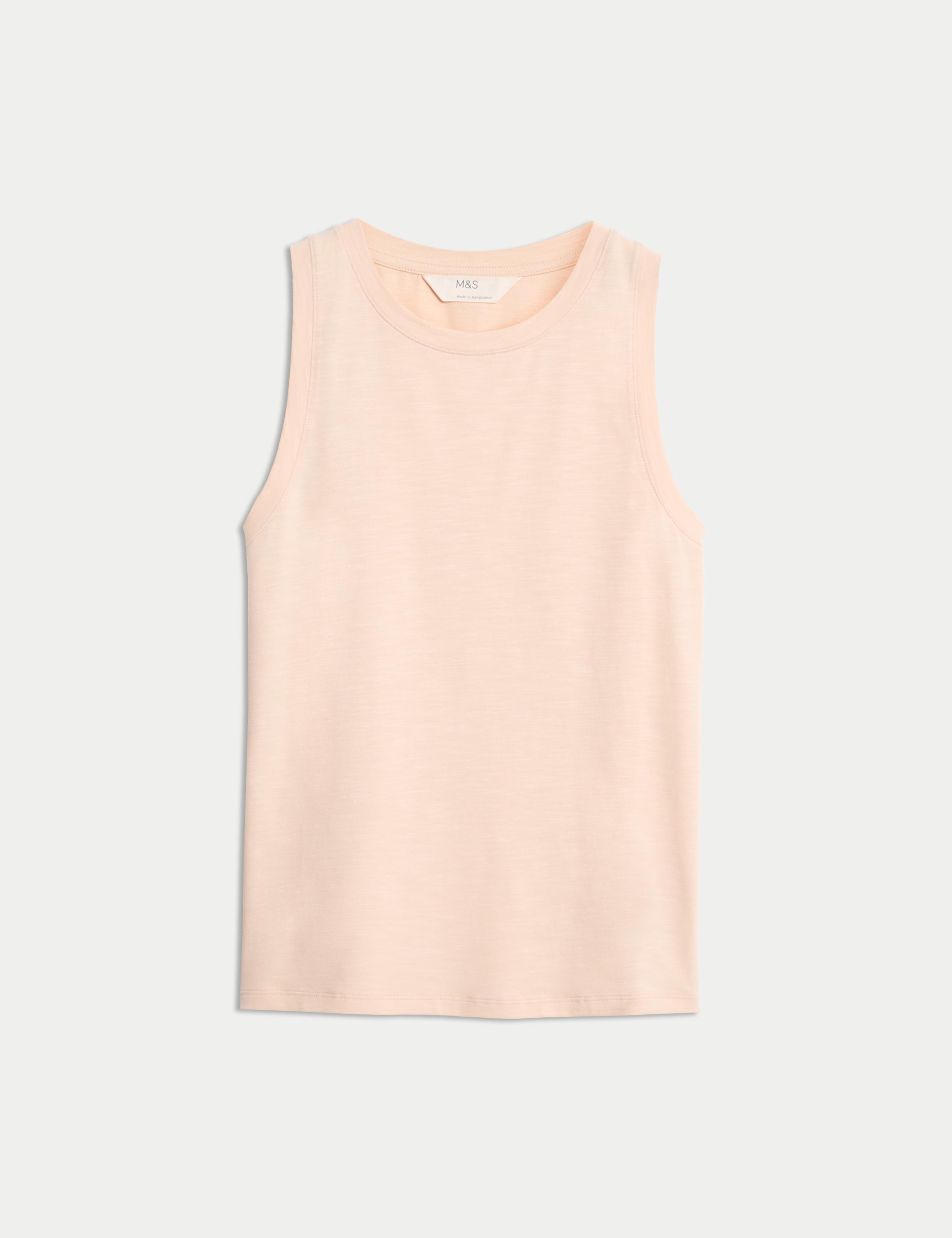 Pure Cotton Cool Comfort™ Pyjama Vest Top 2 of 4