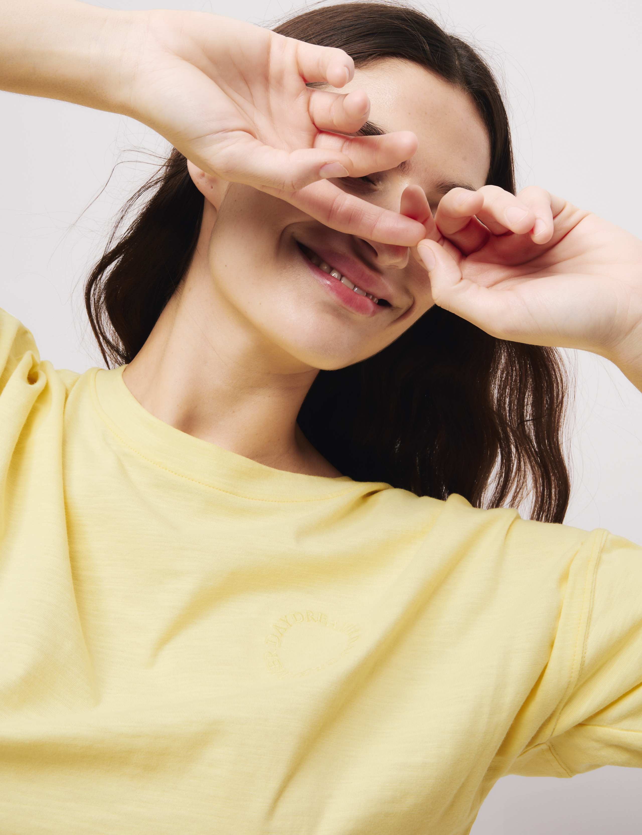 2pk Cool Comfort™ Embroidered Pyjama Tops 3 of 6