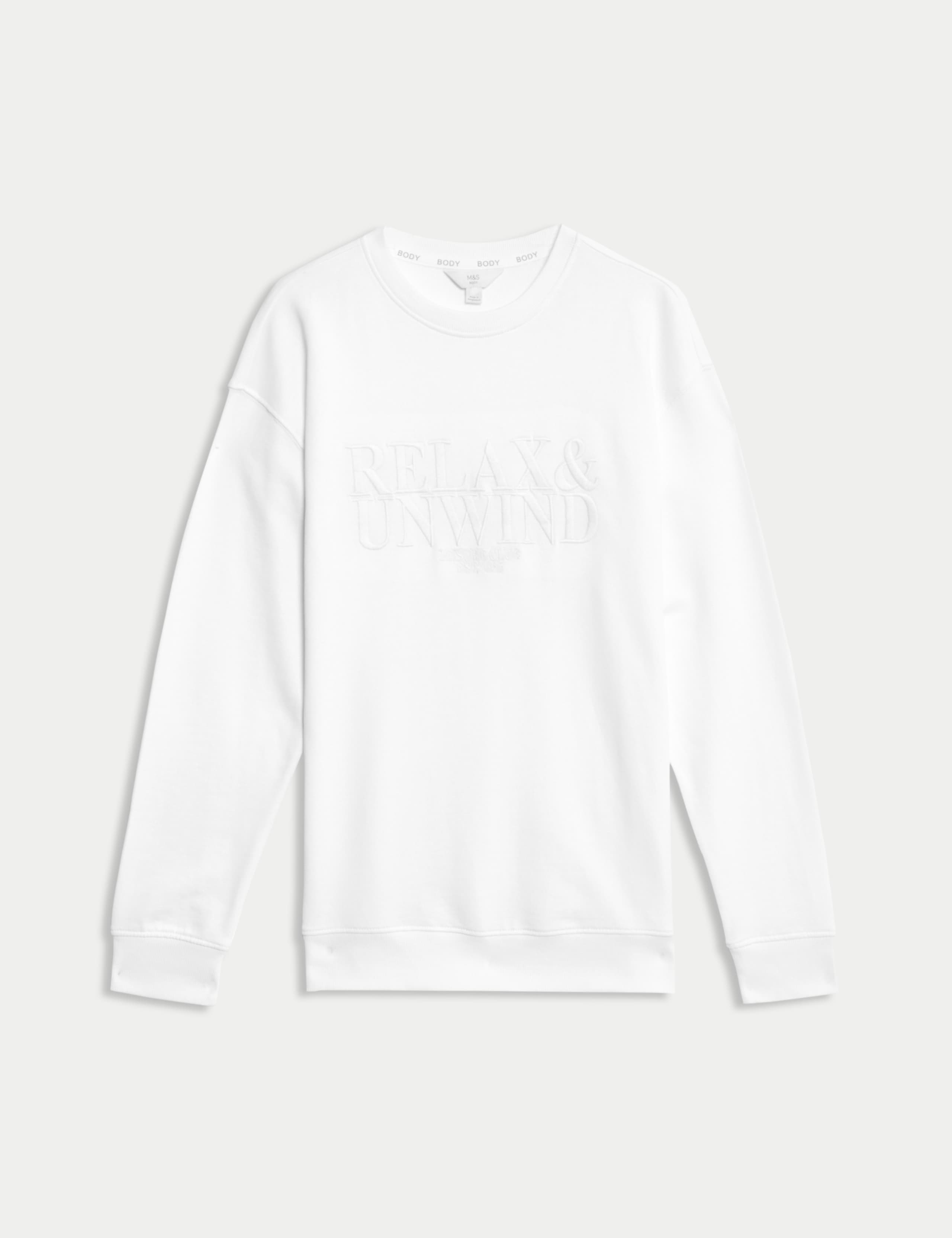 Pure Cotton Cool Comfort™ Lounge Sweatshirt 2 of 4