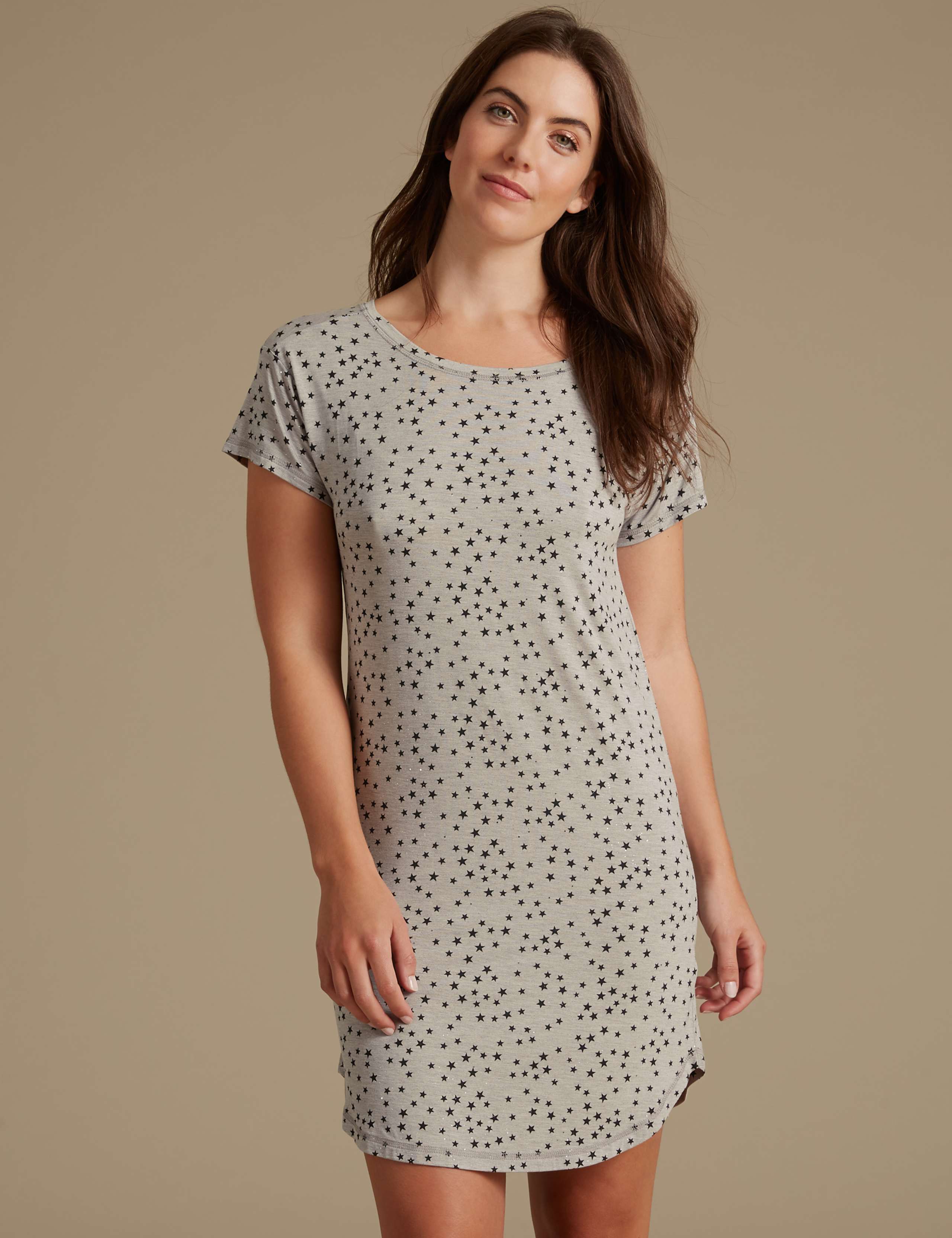 Chromatic Star Print Nightdress 1 of 5