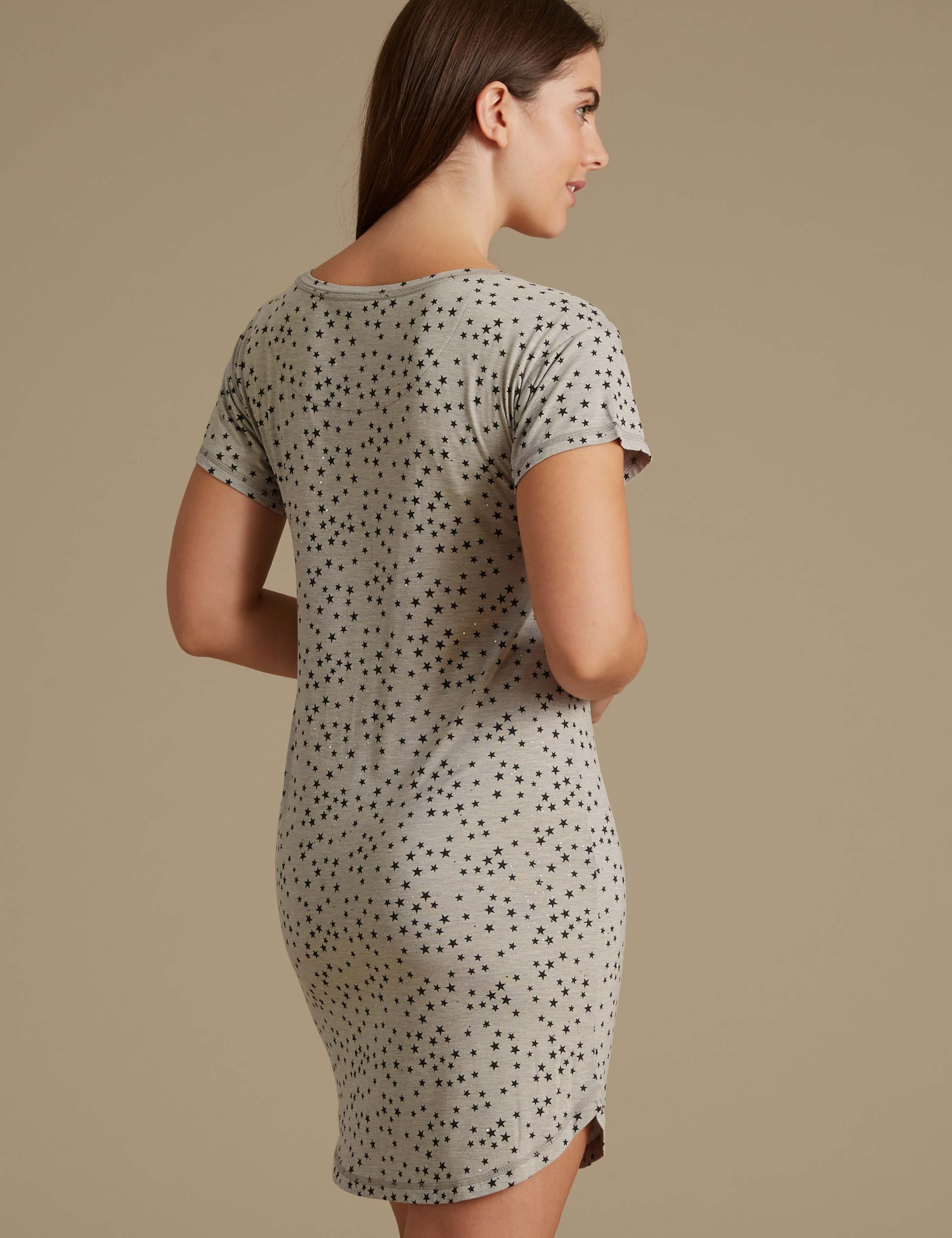 Chromatic Star Print Nightdress 2 of 5