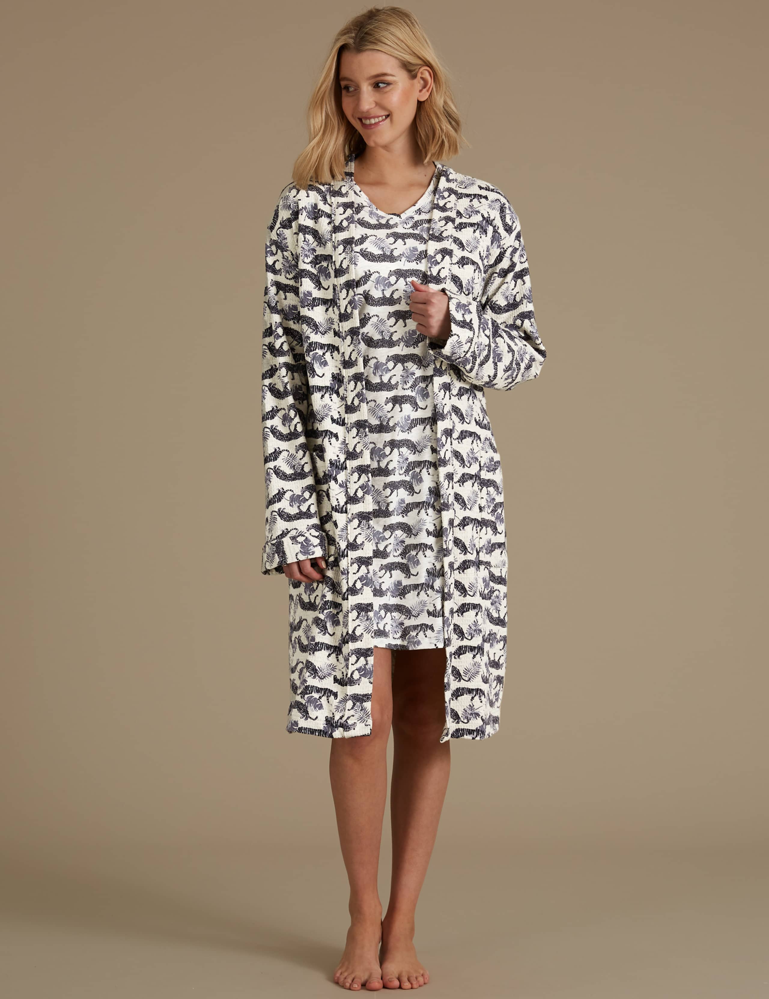 Cotton Rich Tiger Short Nightdress 5 of 7