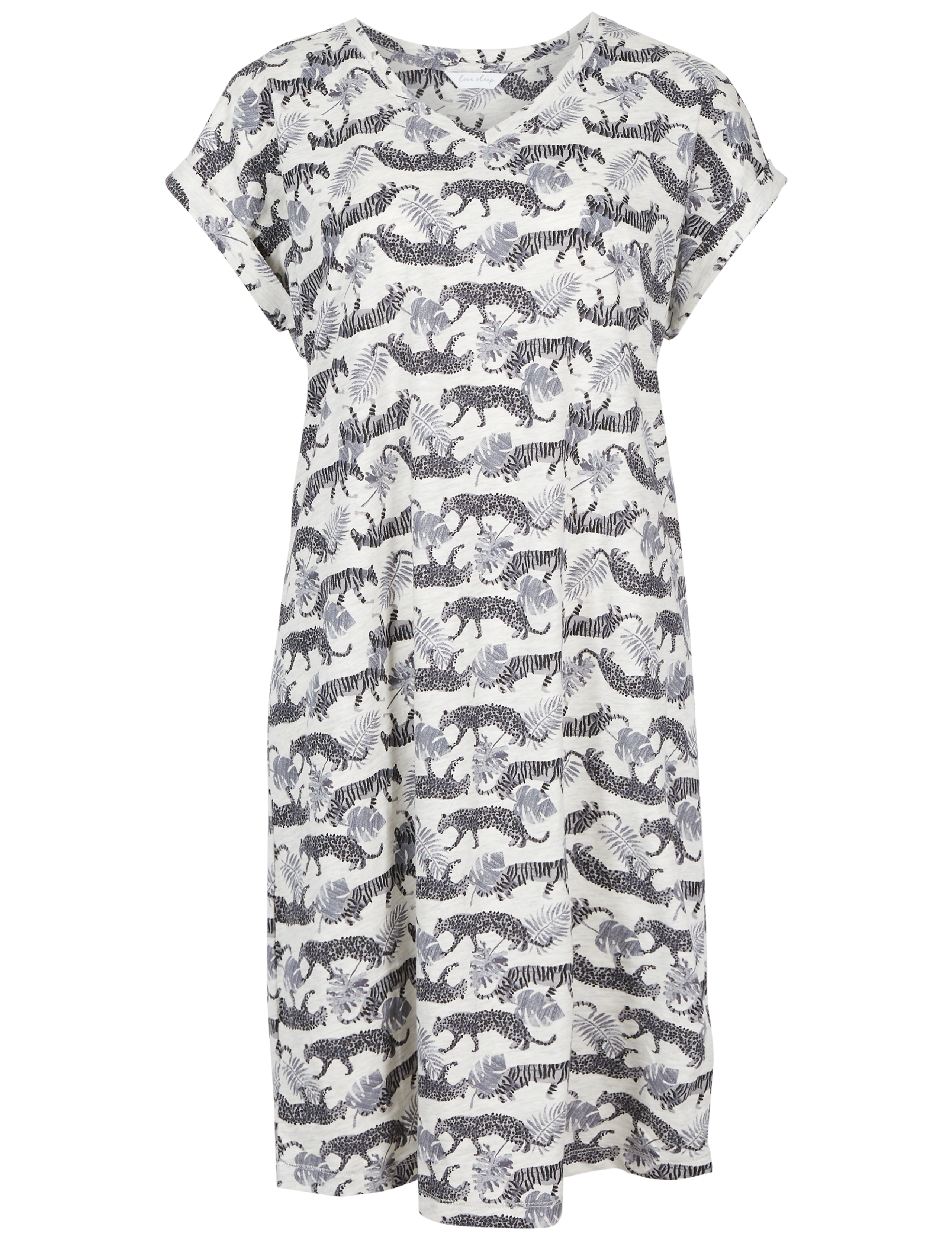 Cotton Rich Tiger Short Nightdress 6 of 7