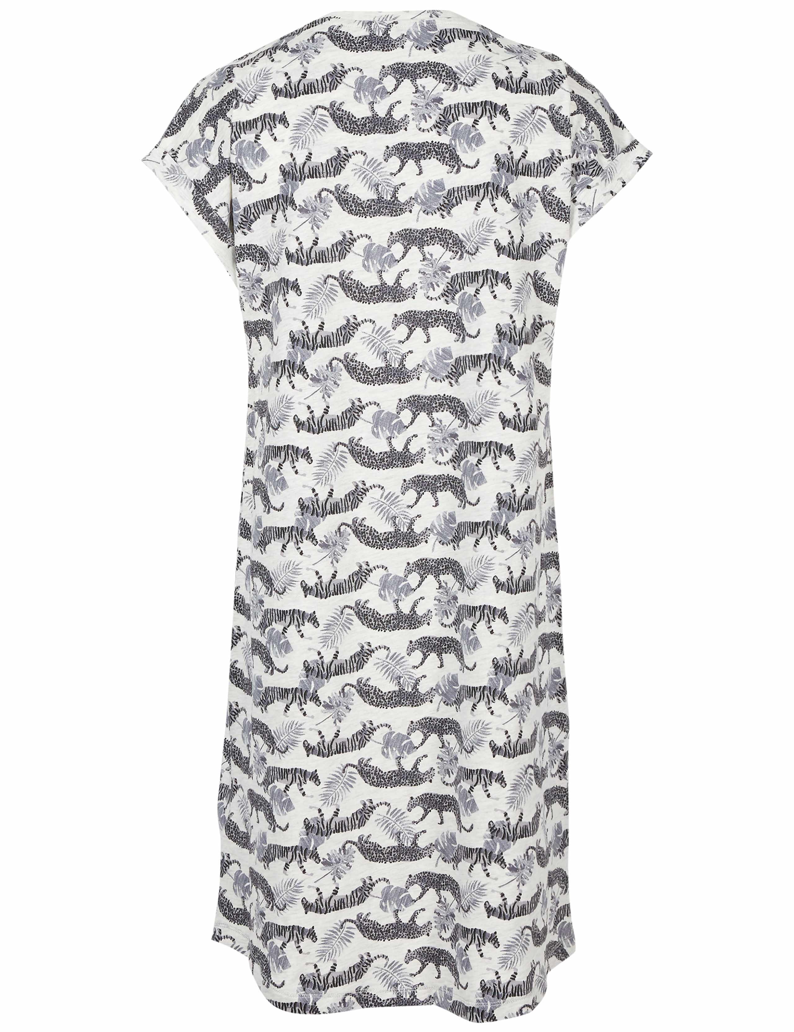 Cotton Rich Tiger Short Nightdress 7 of 7