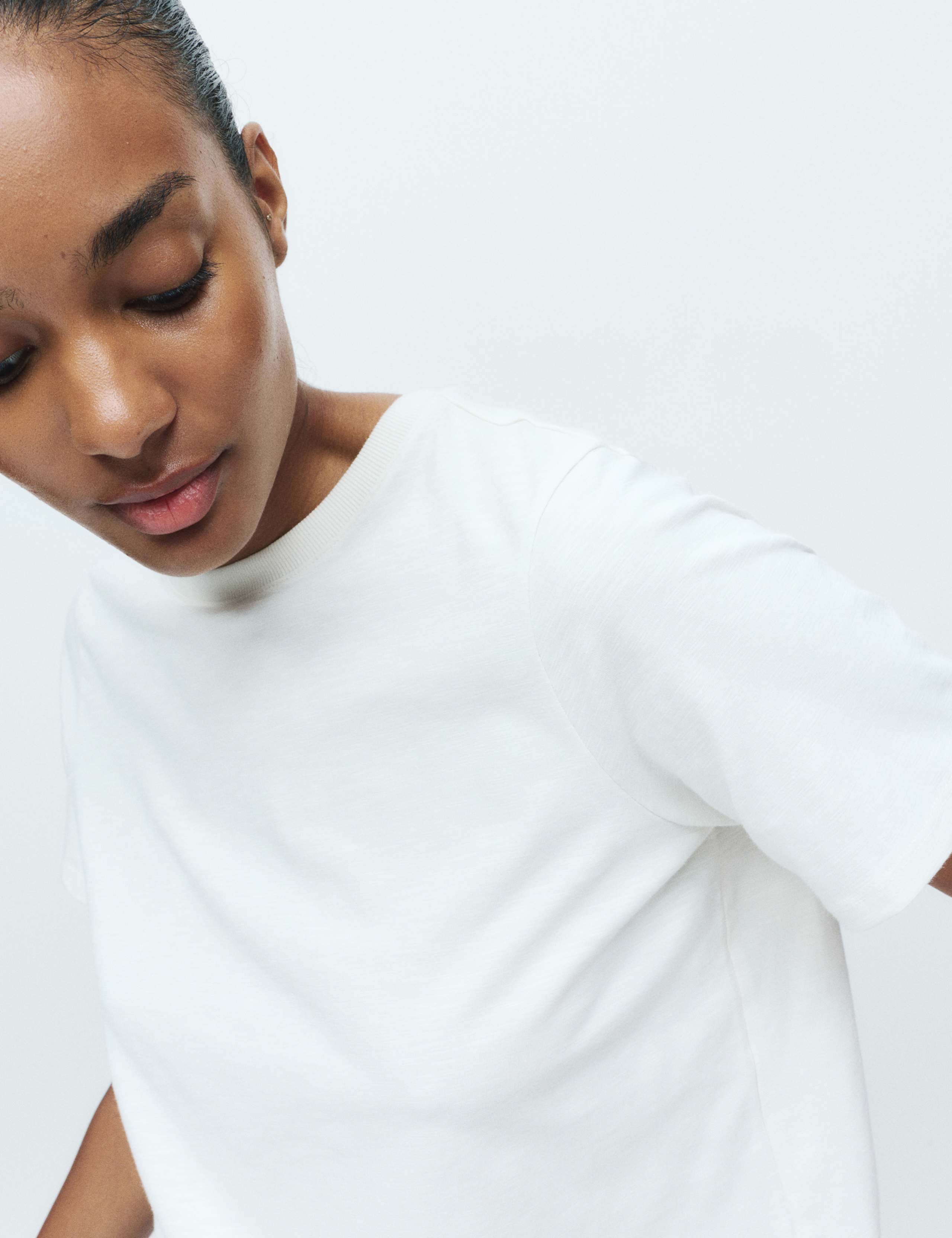 2pk Cotton Rich Pyjama Tops 3 of 4