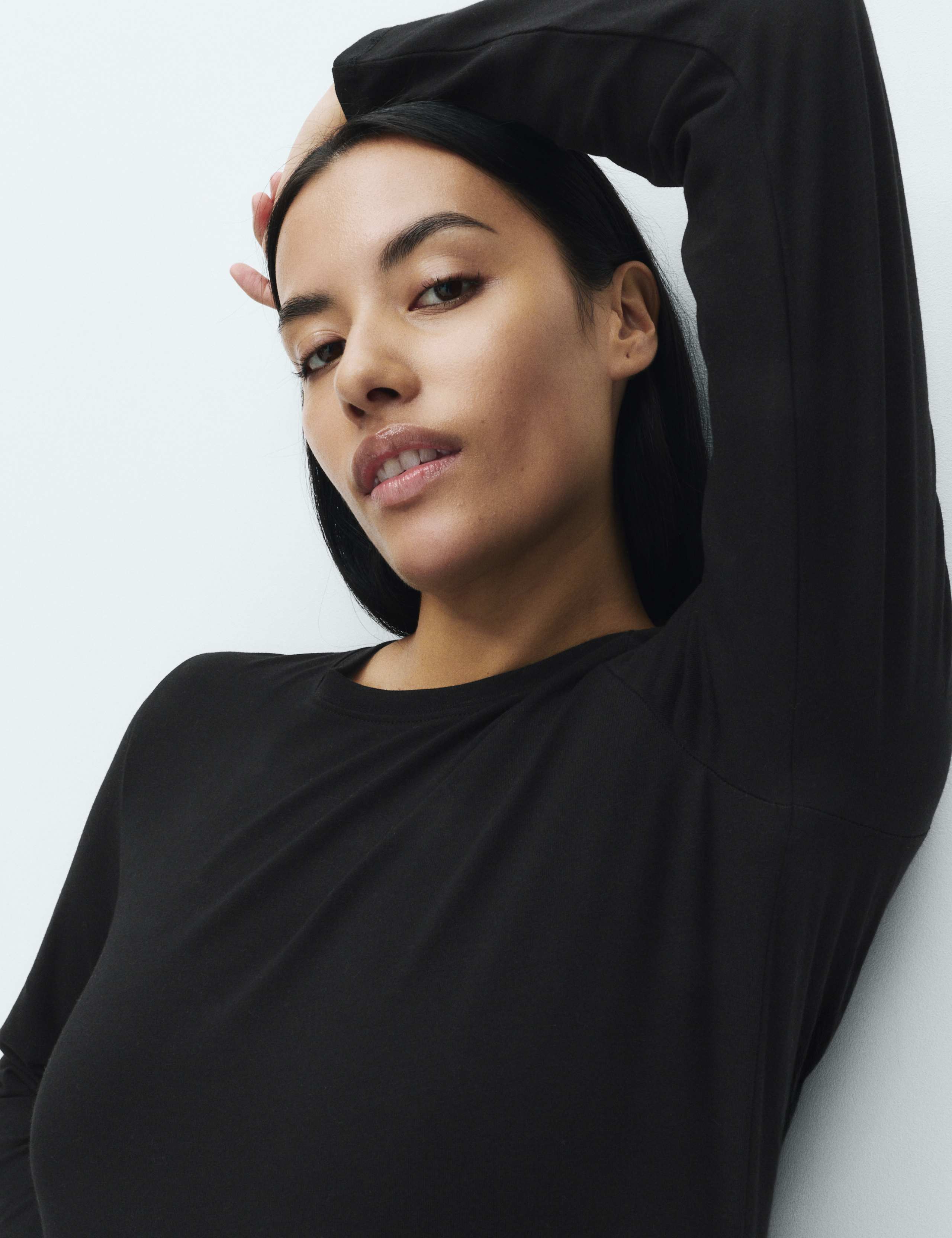 Cotton Rich Long Sleeve Pyjama Top 1 of 4