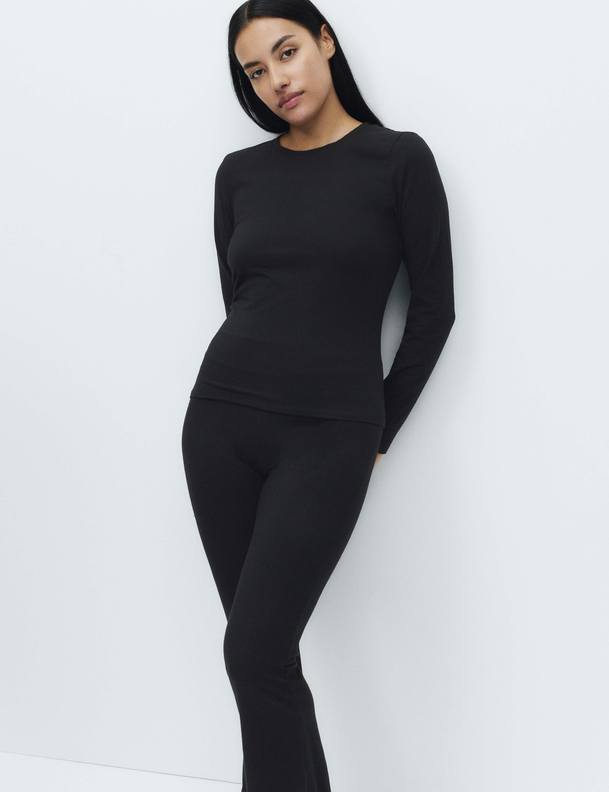 Cotton Rich Long Sleeve Pyjama Top 4 of 4