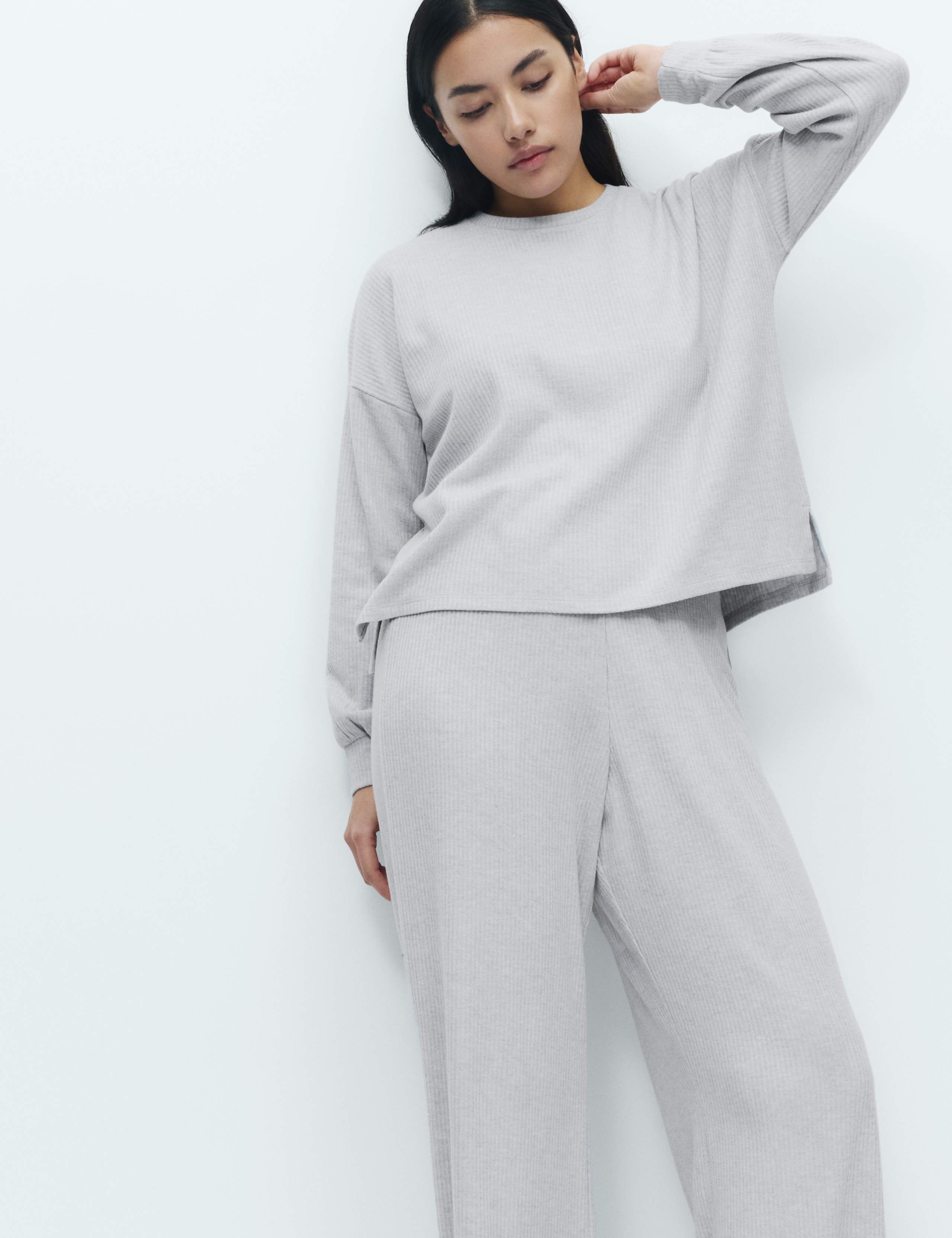 Cosy Knit Rib Lounge Top 4 of 4