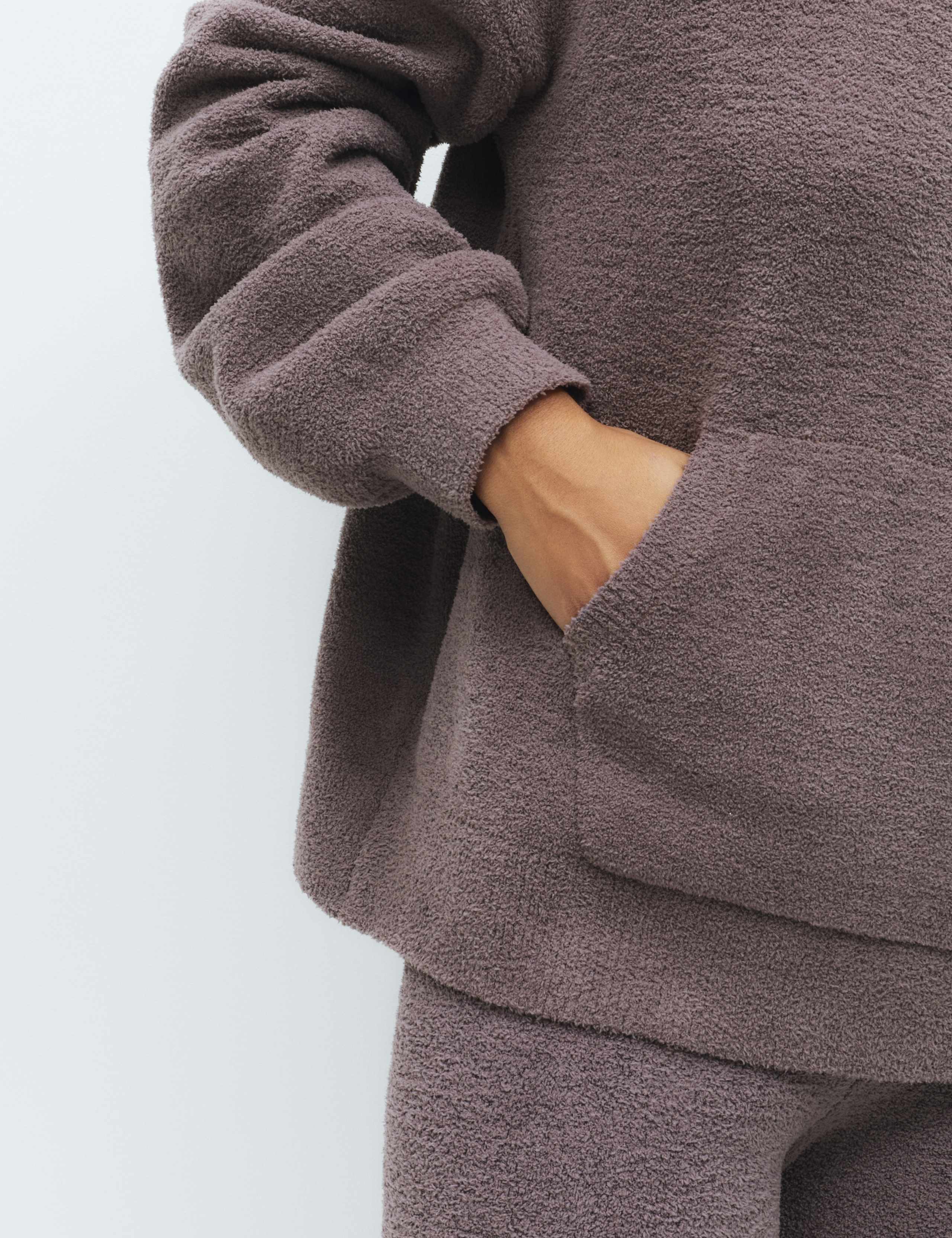 Cosy Bouclé Knit Hoodie 4 of 4