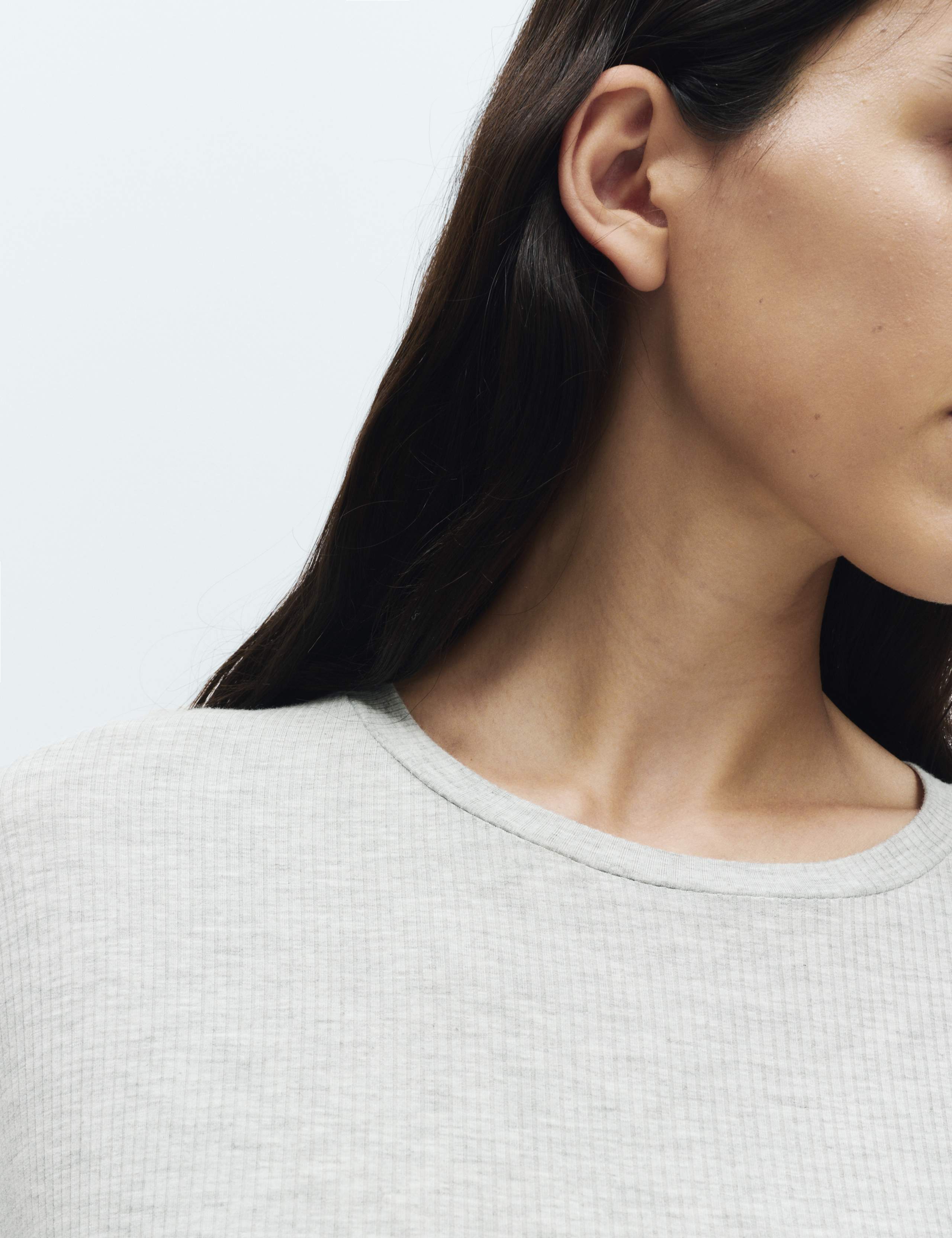 Modal Rich Ribbed Pyjama Top 4 of 5