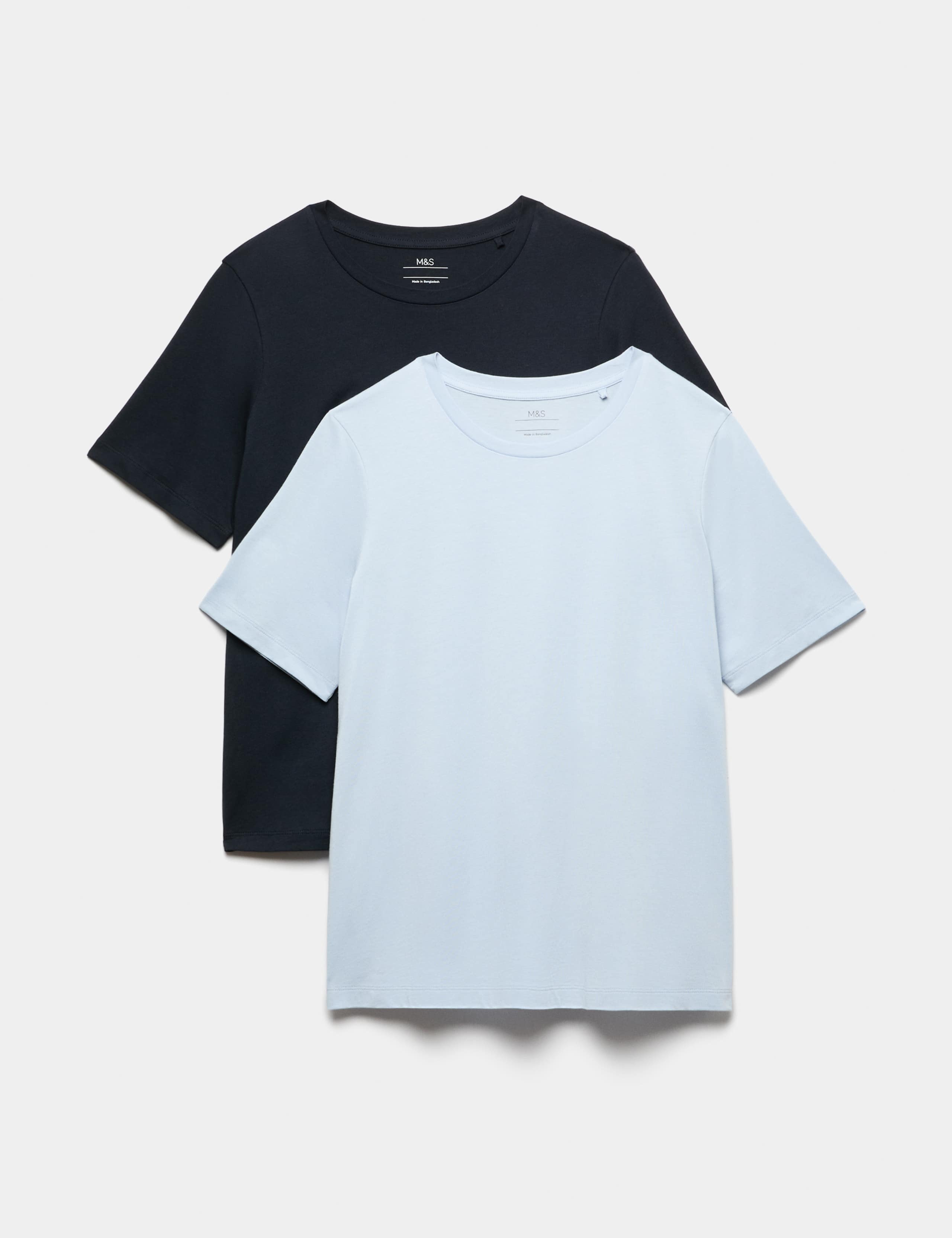 2 Pack Cotton Modal Pyjama Tops 1 of 1