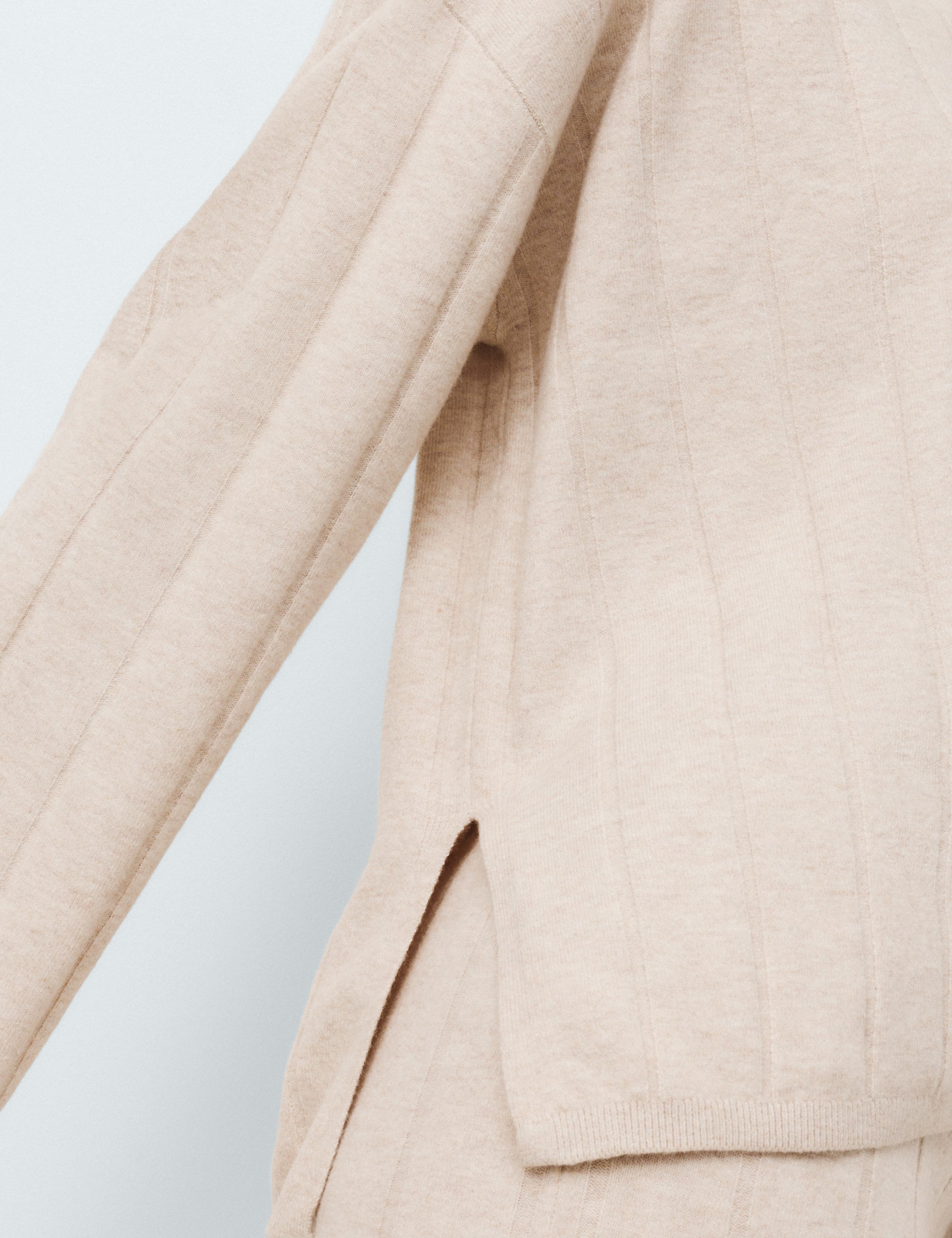 Knitted Long Sleeve Pyjama Top 5 of 5