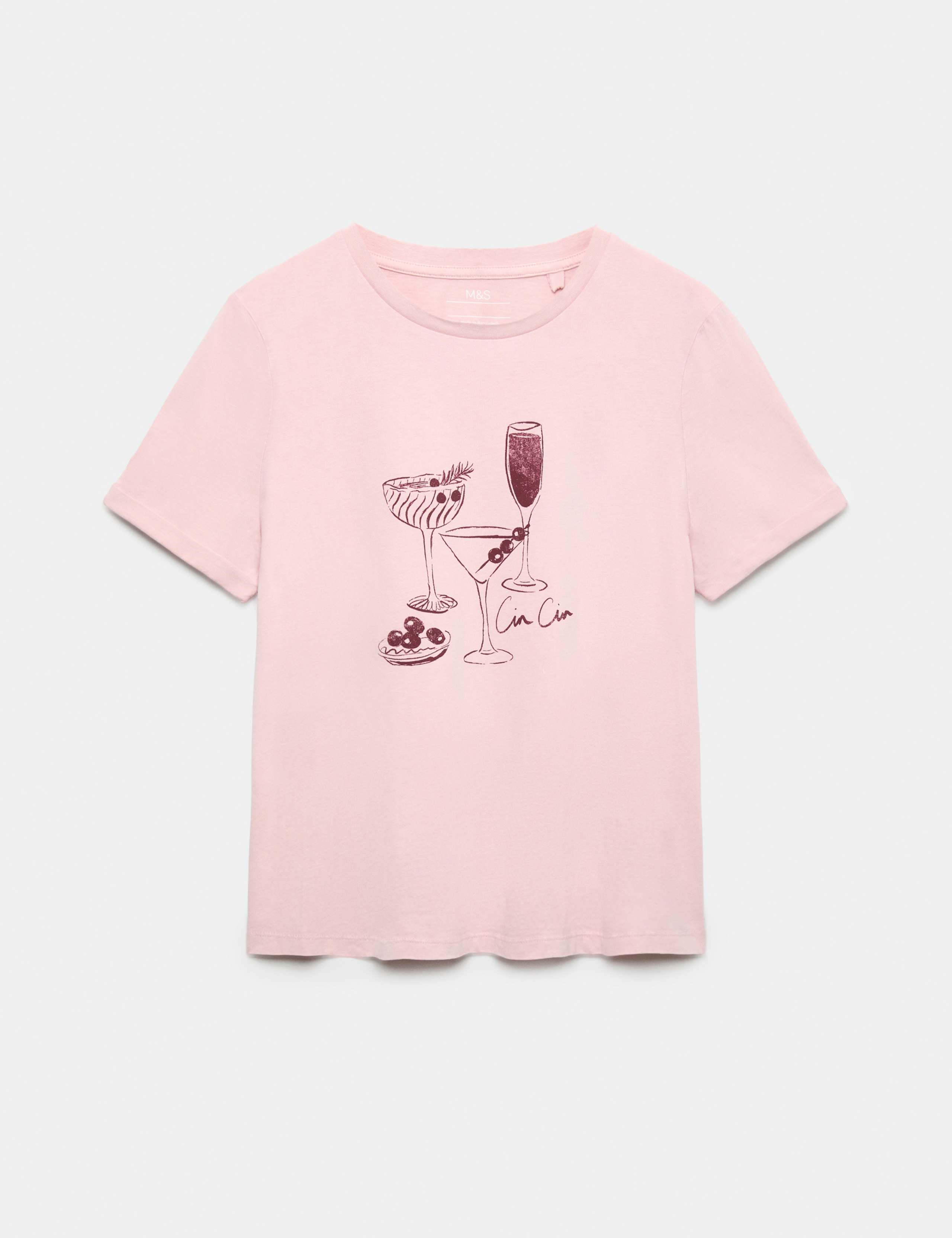 Pure Cotton Printed Long Pyjama Top 2 of 4