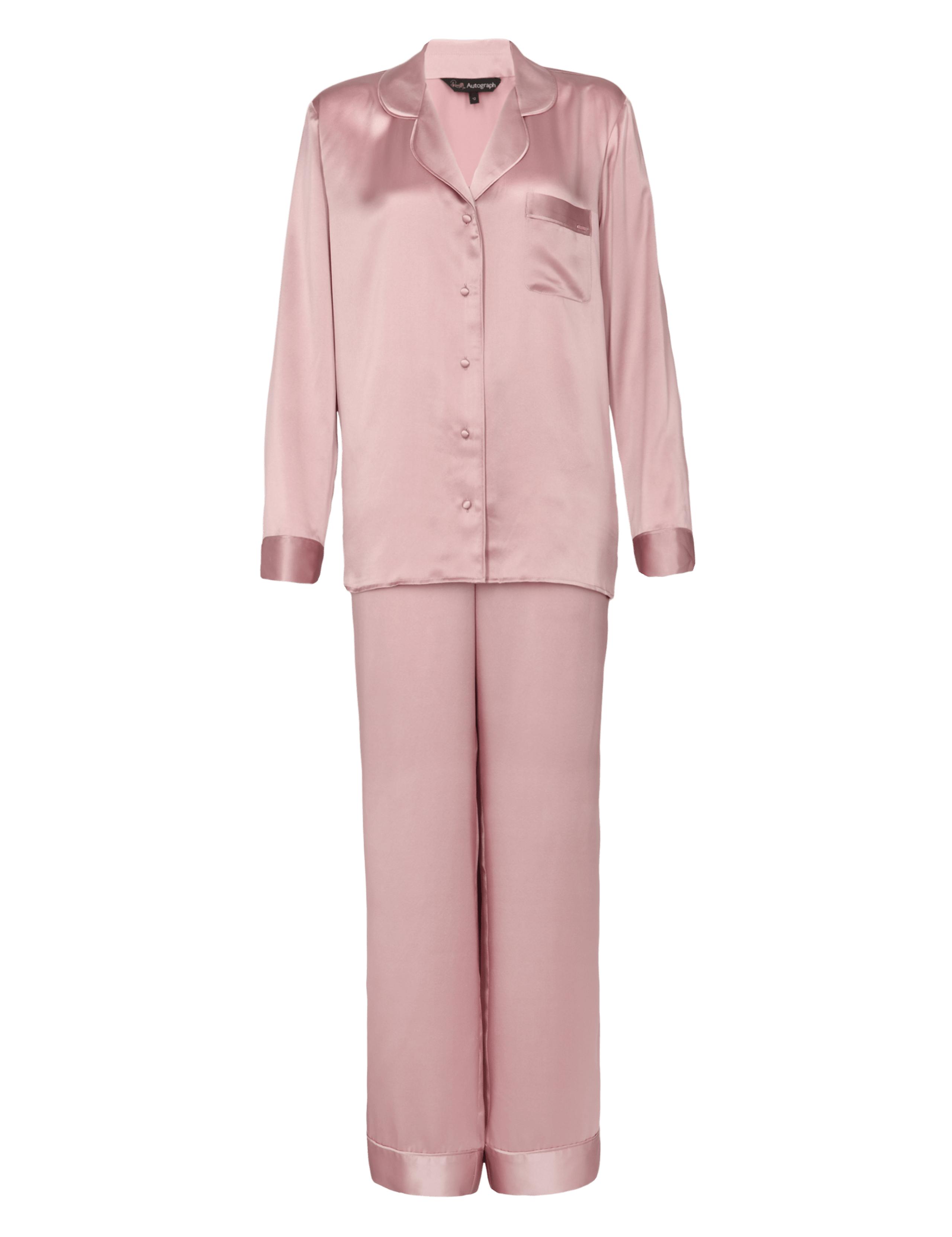 Rosie for Autograph Pure Silk Revere Pyjamas 2 of 6