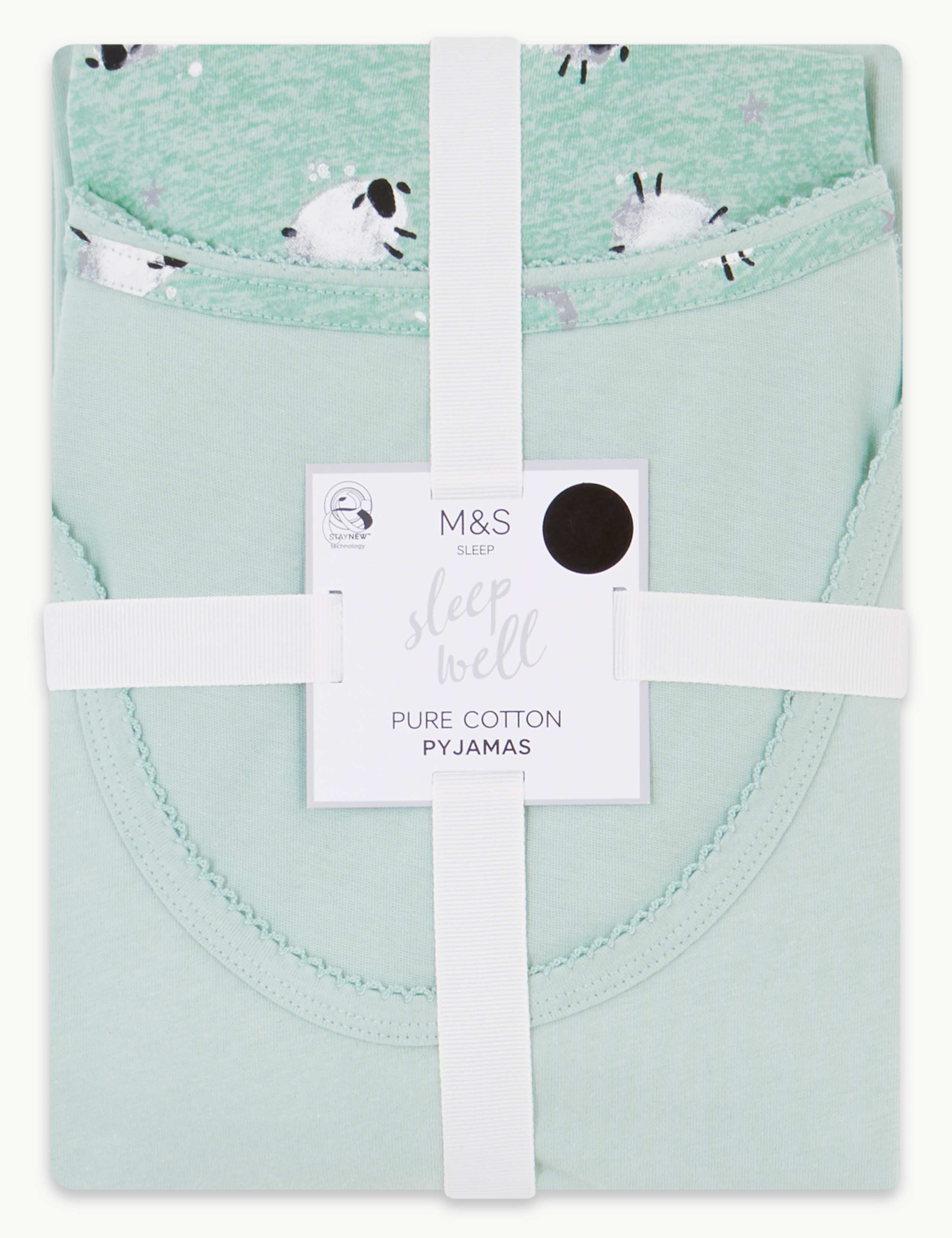 Pure Cotton Sheep Pyjama Set 5 of 5