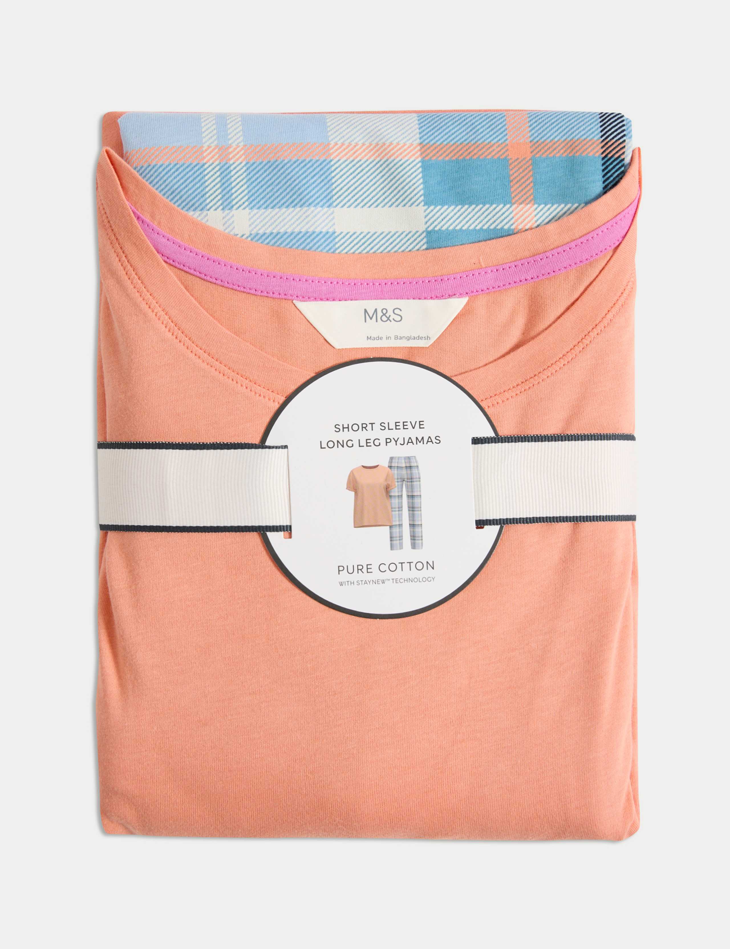 Pure Cotton Printed Pyjama Set 5 of 5