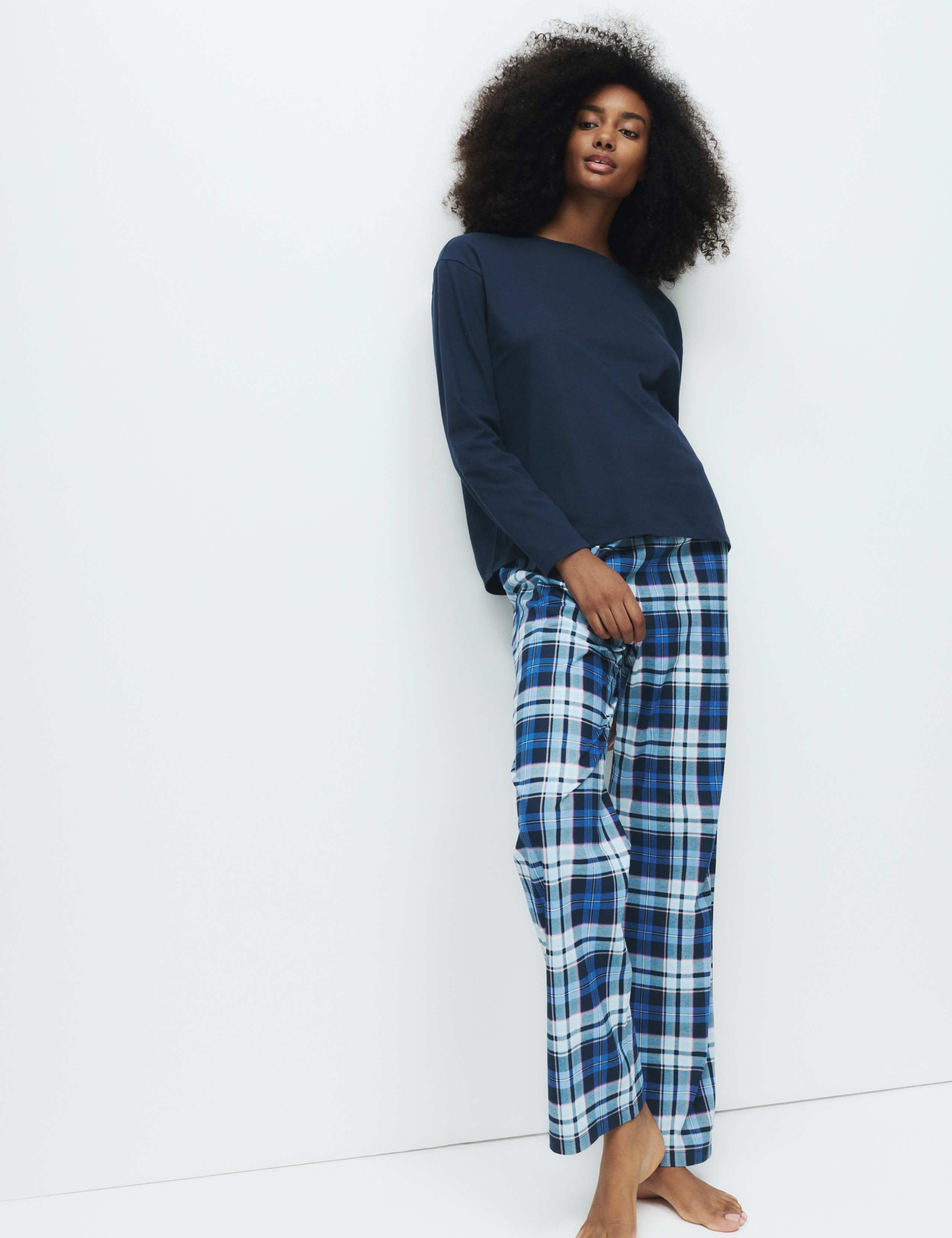 Pure Cotton Printed Pyjama Set 4 of 5