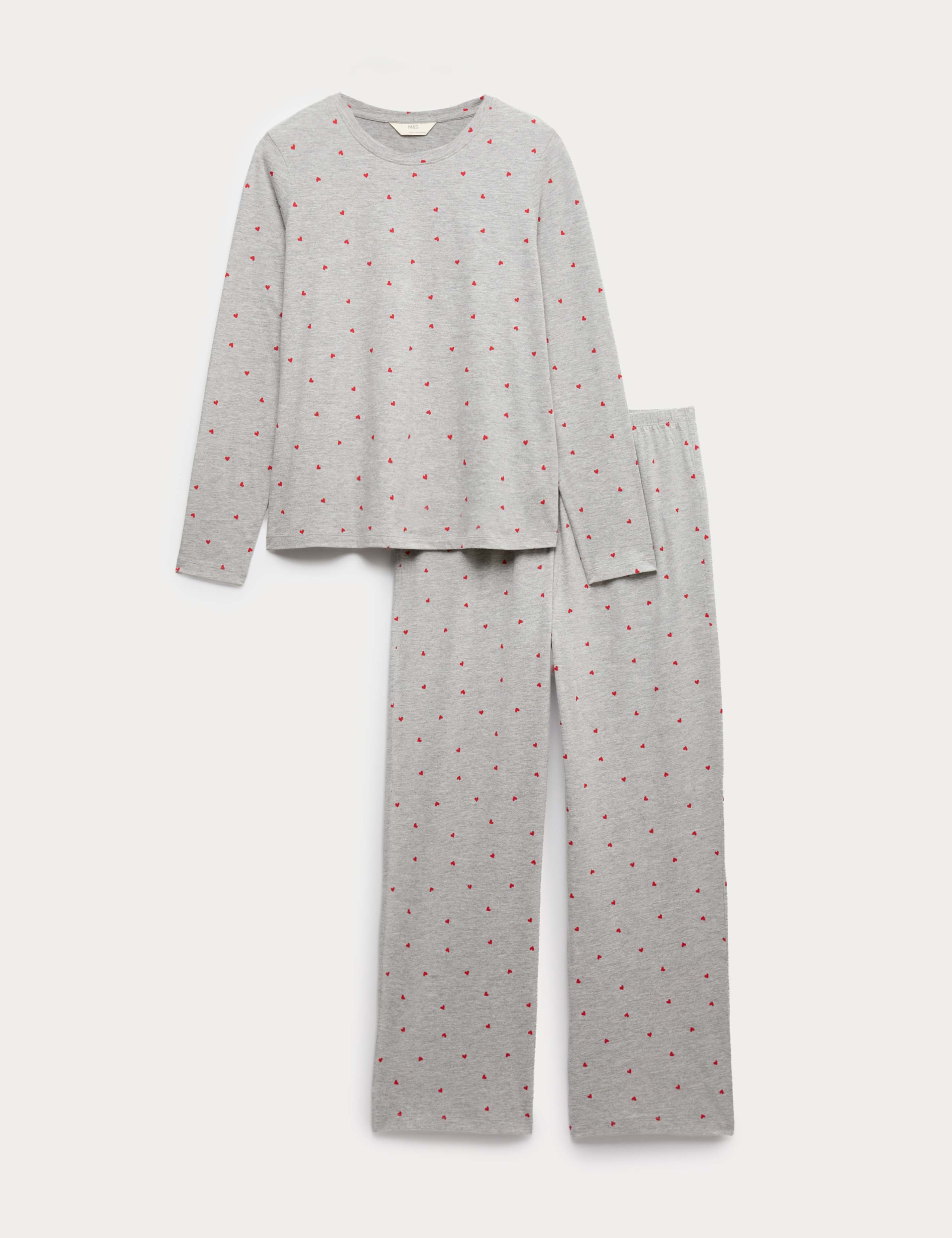 Pure Cotton Printed Pyjama Set 2 of 5