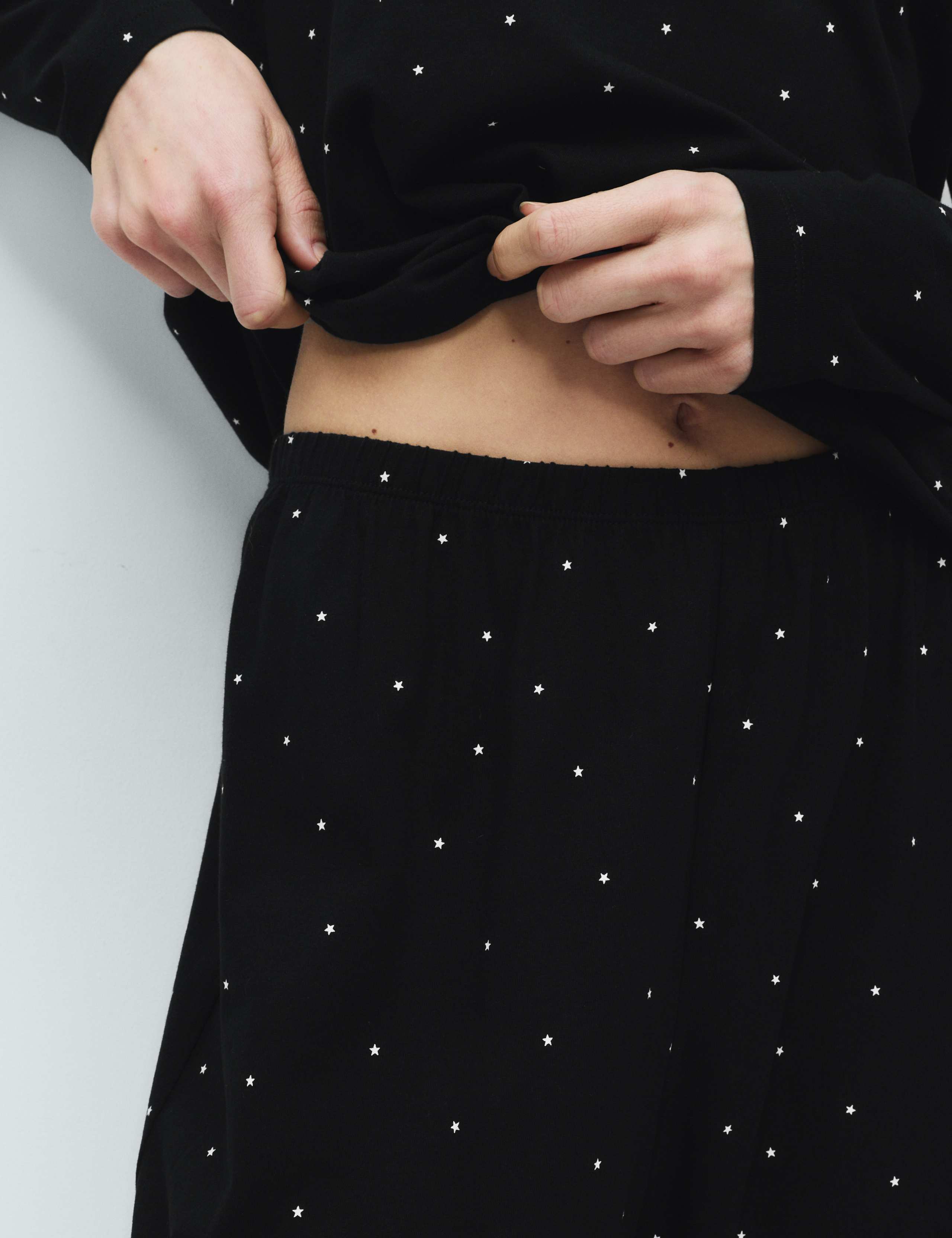 Pure Cotton Printed Pyjama Set 5 of 5