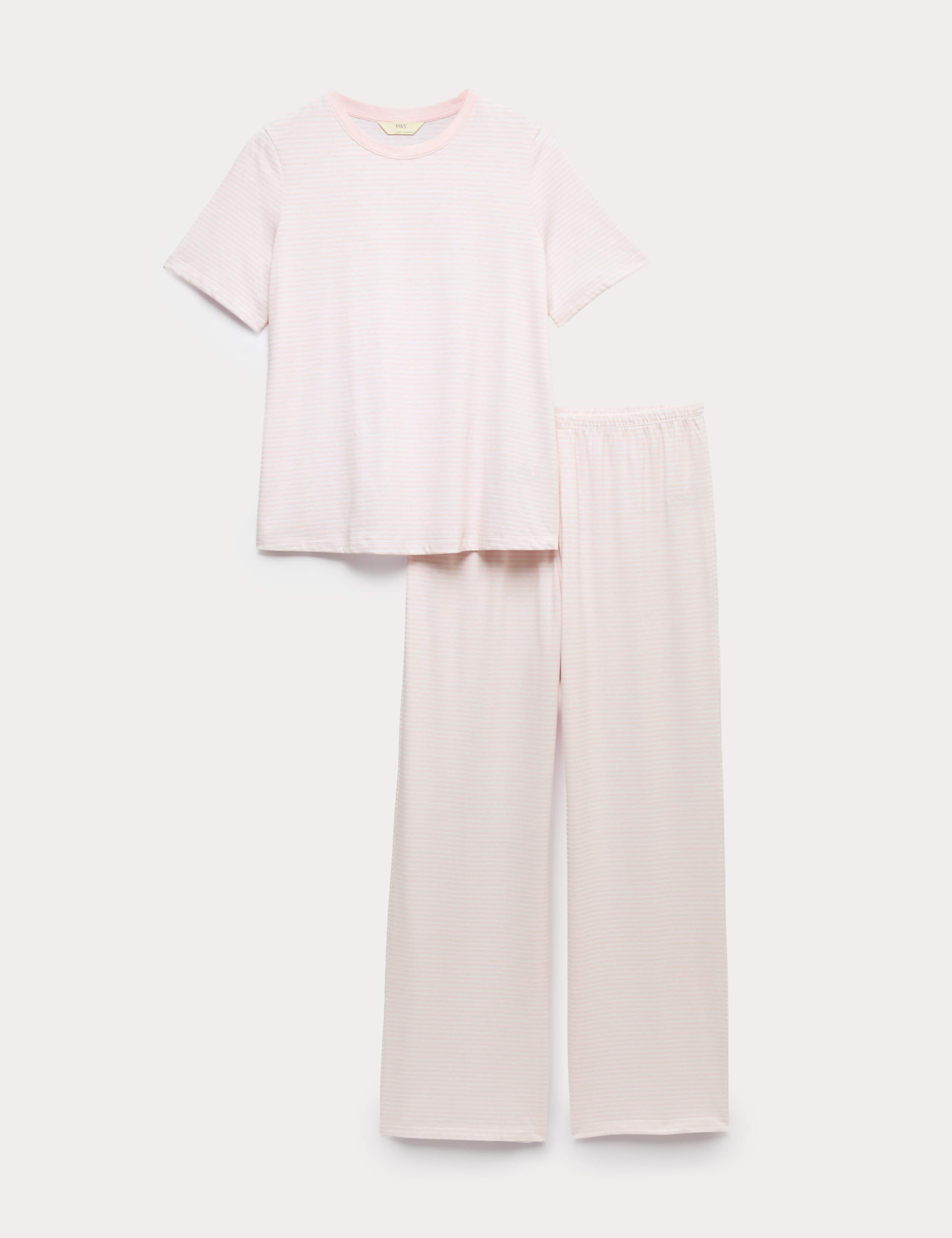 Pure Cotton Printed Pyjama Set 2 of 5